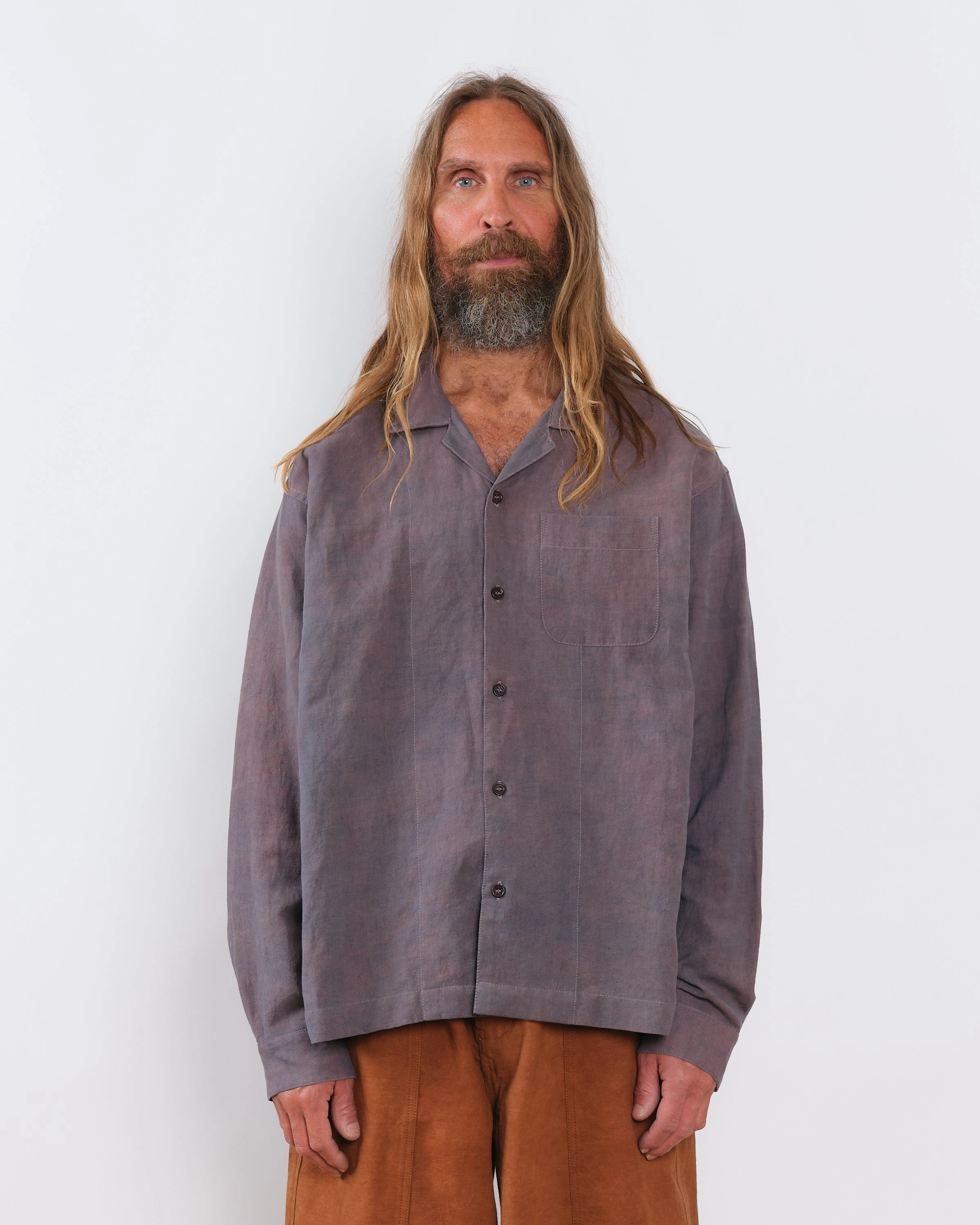 Perfect Shape Textured Surface Distillers Shirt LS - R.T.S. CO-200A