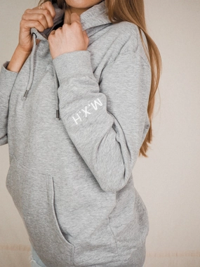 cleaning outfit Workout Gear Kris Personalised Grey Star Hoodie