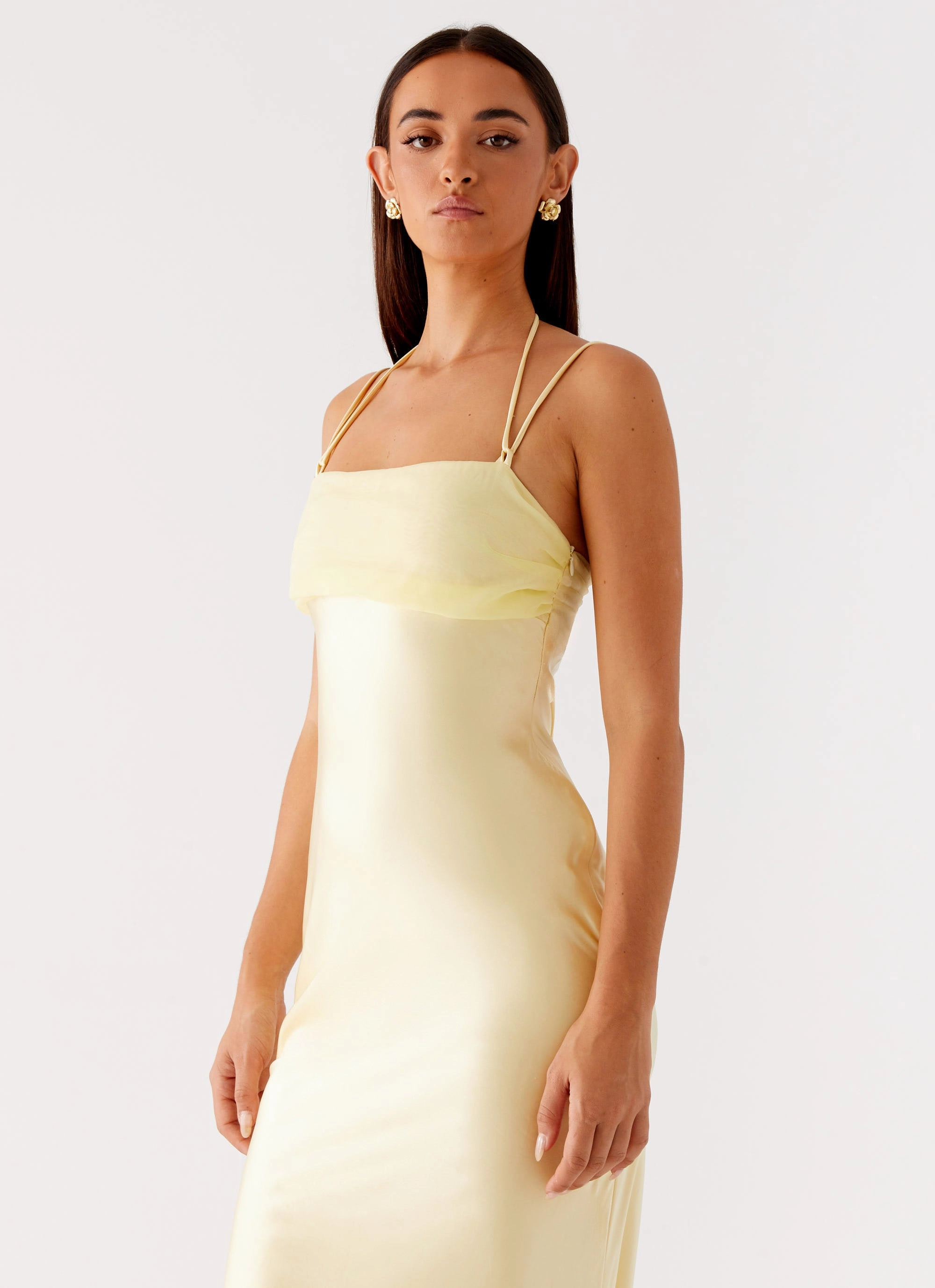 Belize Maxi Dress - Yellow Natural Flow