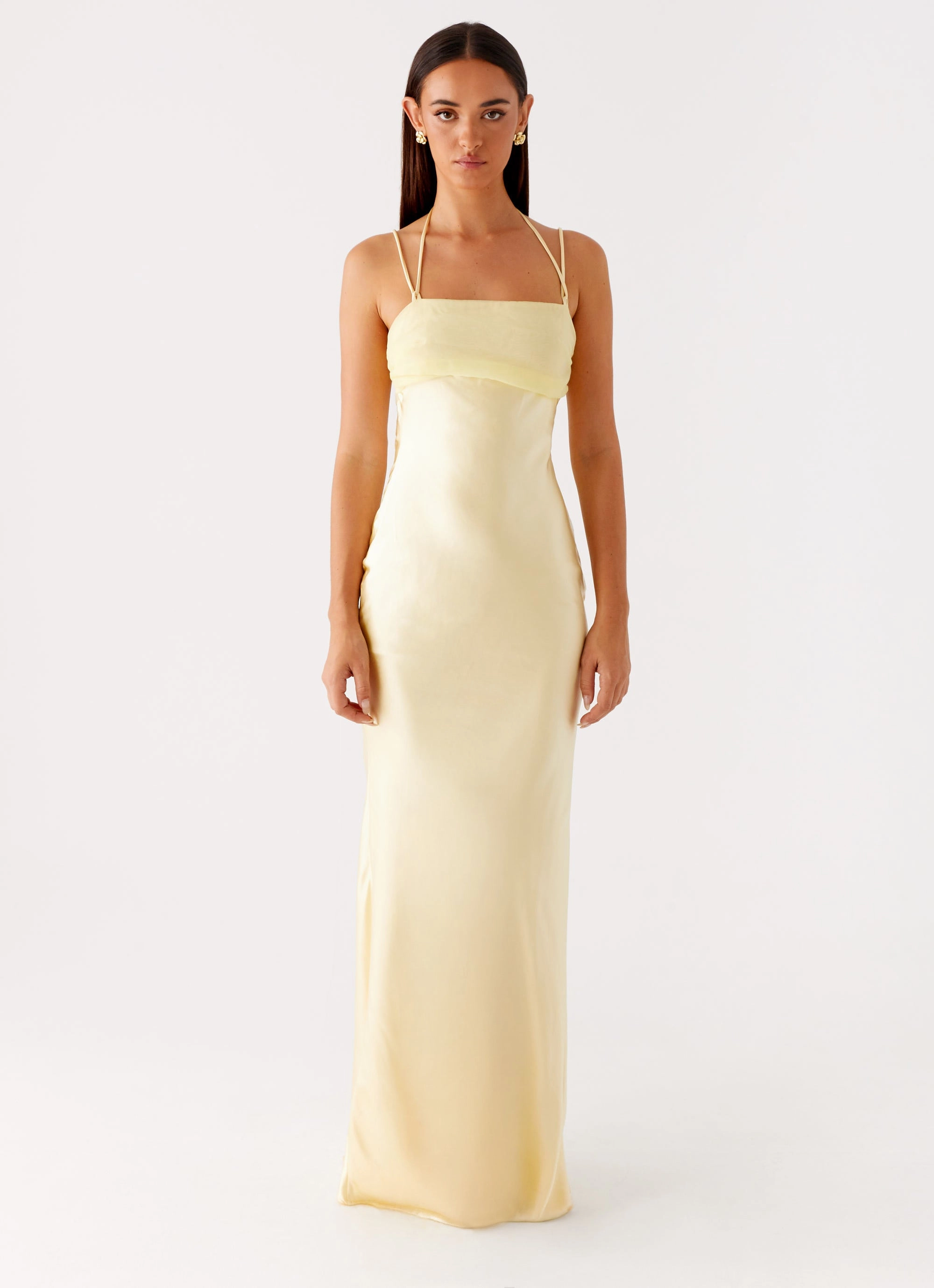 Feminine Comfort Belize Maxi Dress - Yellow