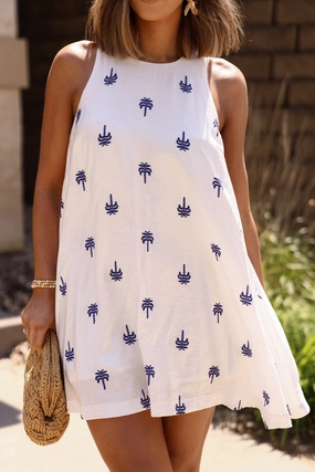 Natural Form Smart and Relaxed Carolina Palms Dress