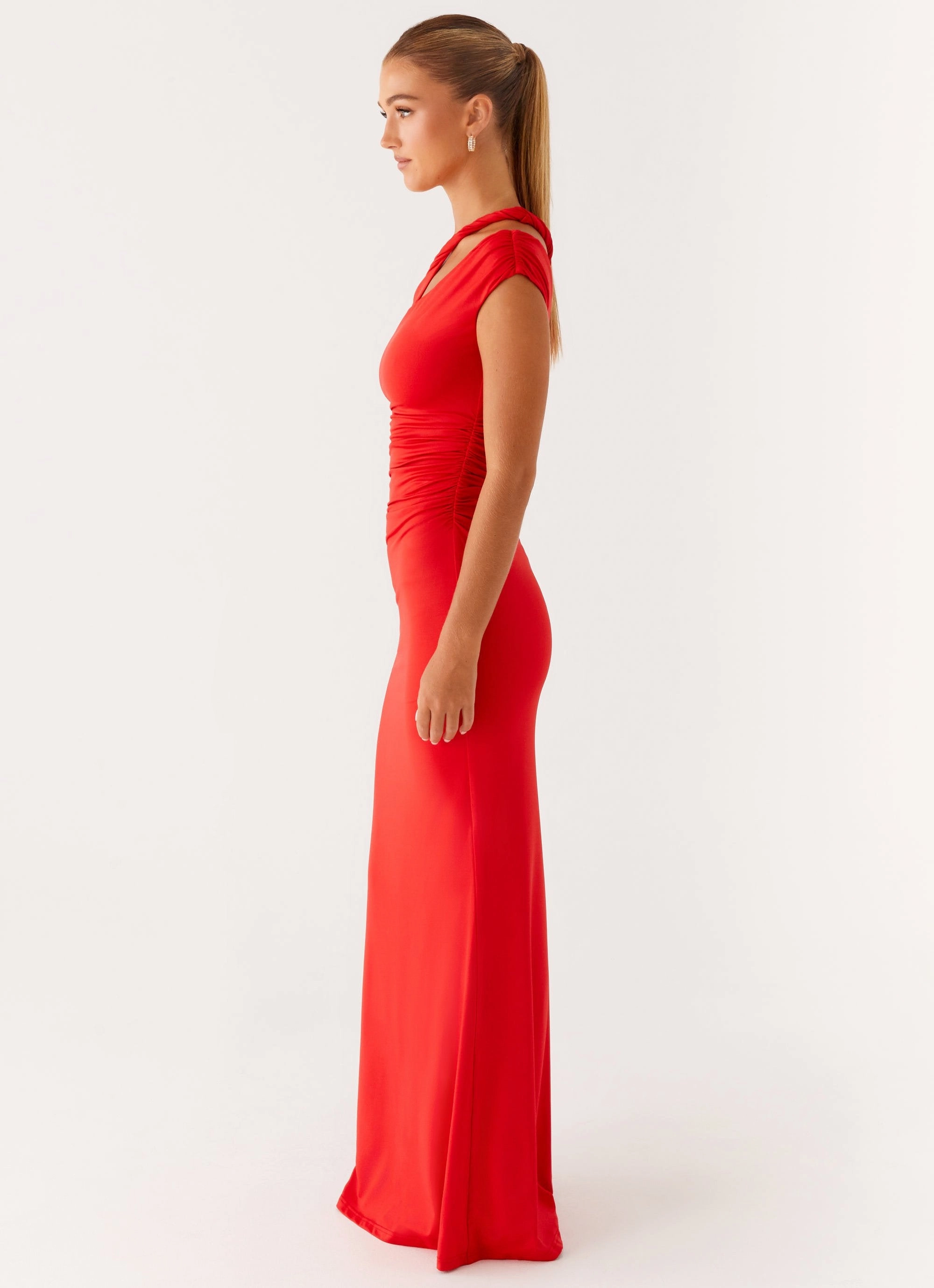 Lopez Maxi Dress - Tangerine Magic Day