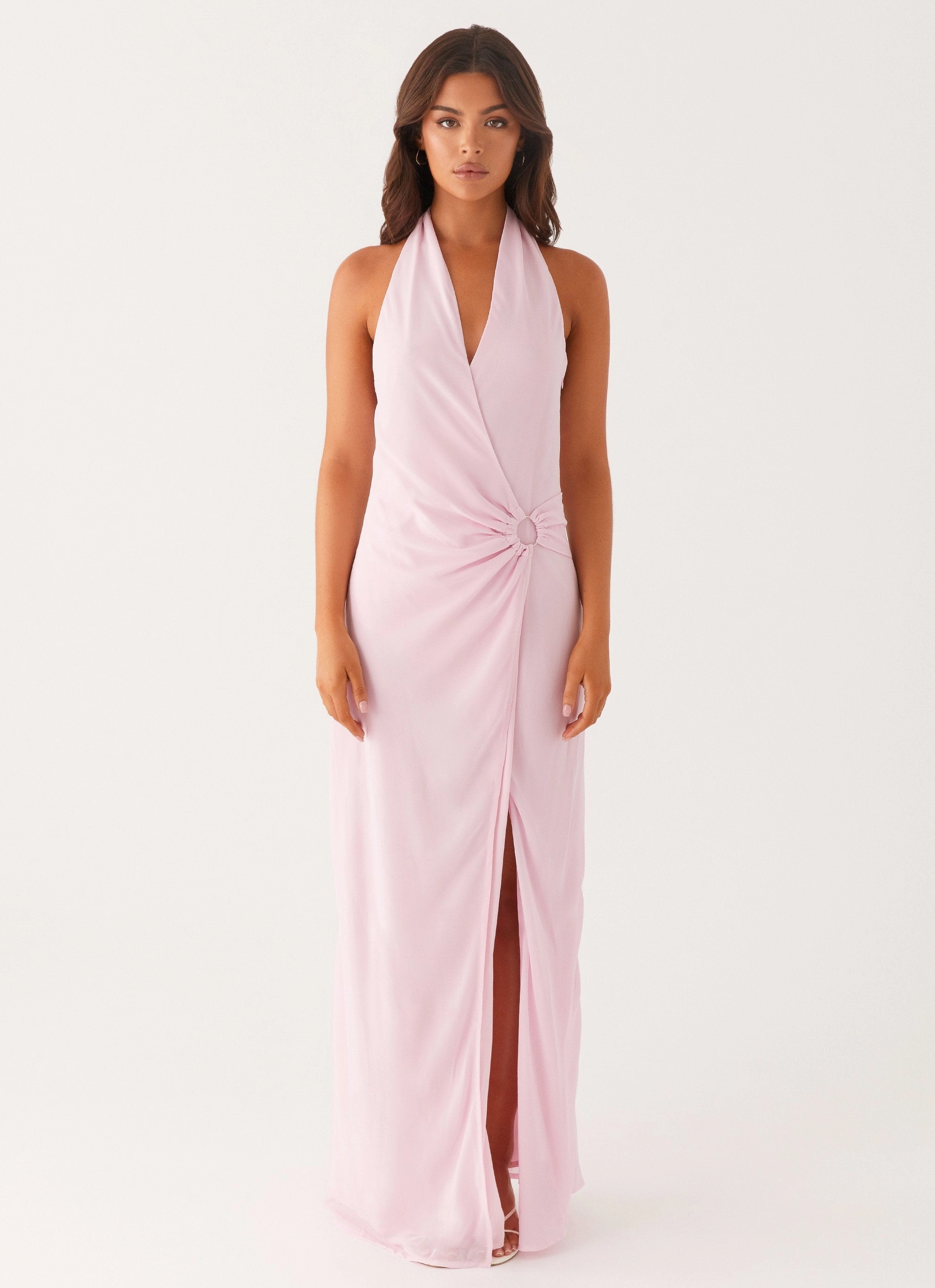 Somebody To You Maxi Dress - Pastel Pink Contemporary Vibe