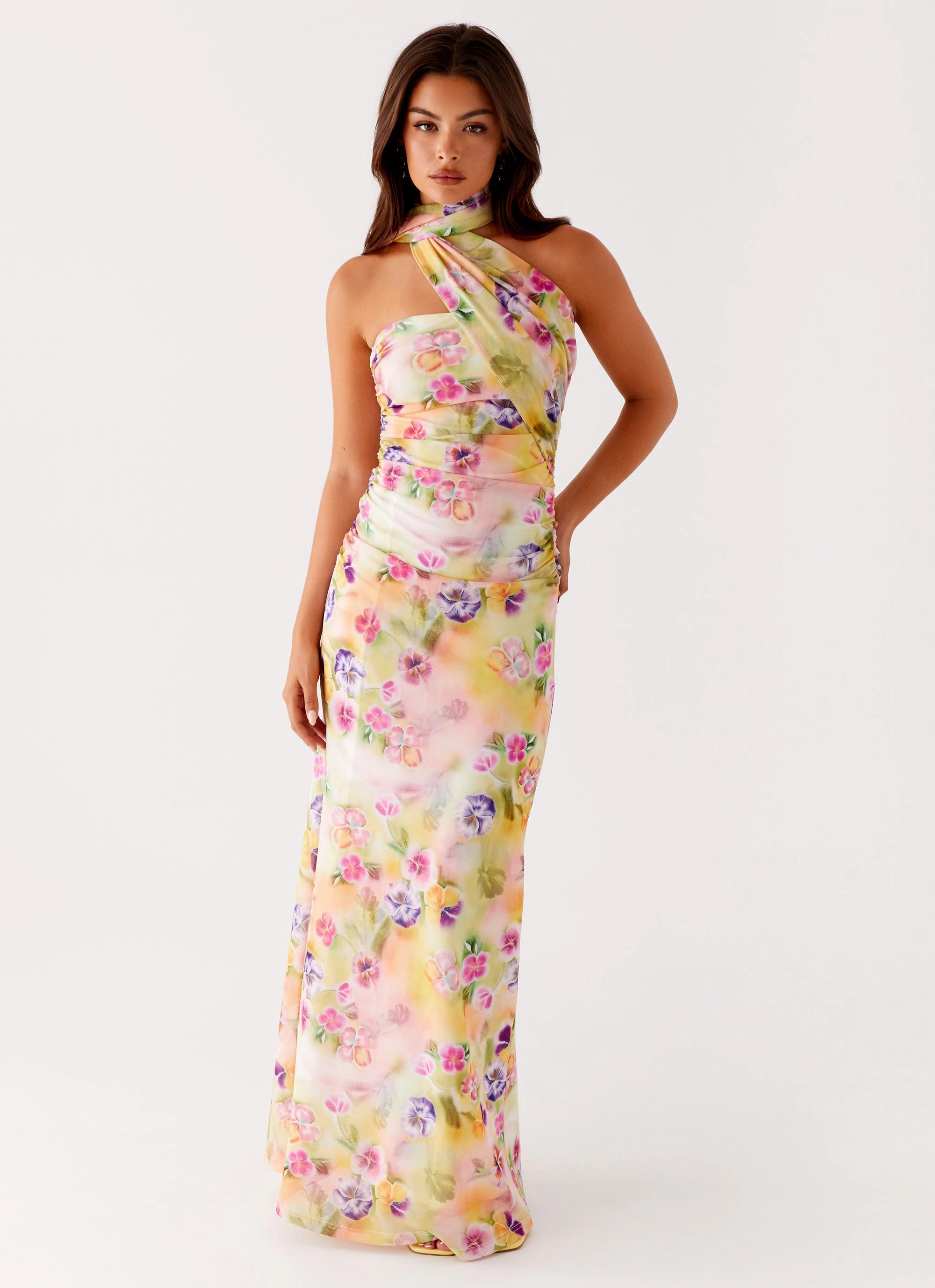 Songbird Maxi Dress - Sunburst Floral Bright Appeal