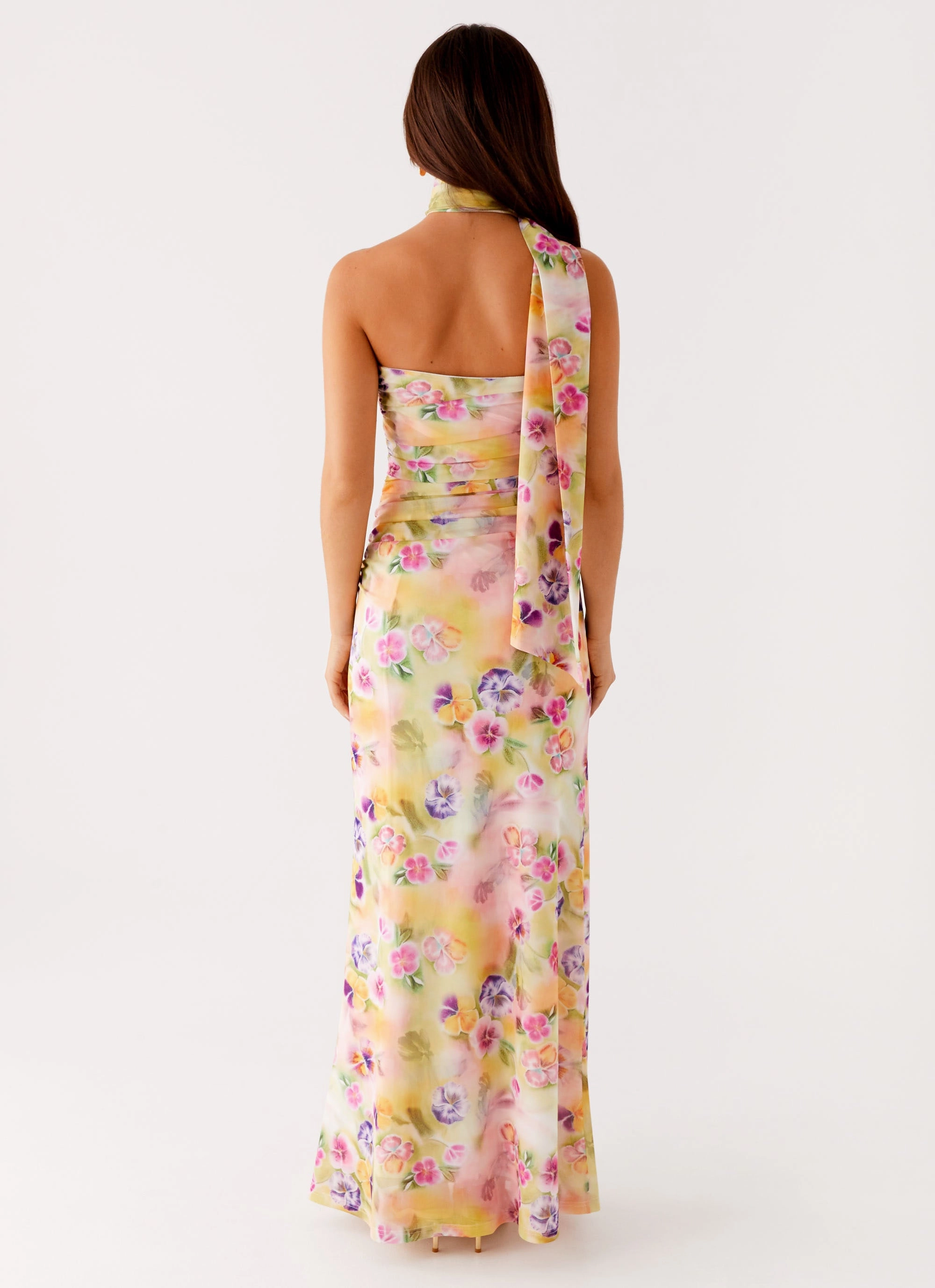 warm tones Songbird Maxi Dress - Sunburst Floral