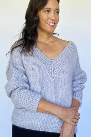 Sophia Slouchy Sweater Designer Knitting Kit