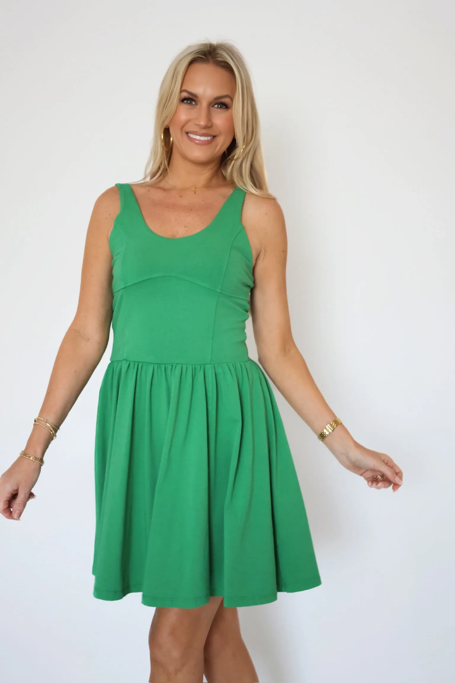 Casual Chic Raglan-Sleeve Nikki Jersey Dress (final sale)