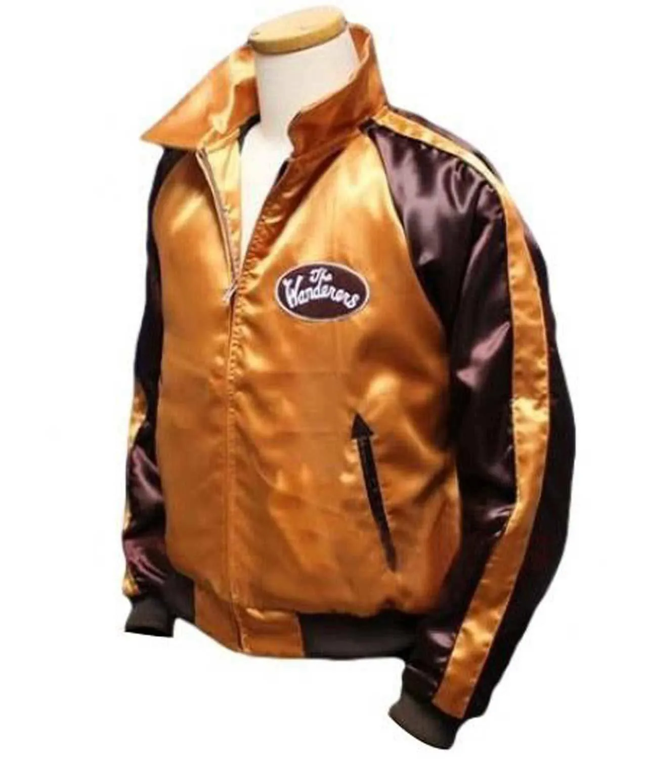 Spine Spark The Wanderers Rock and Roll Fancy Party Night Club Gold Jacket