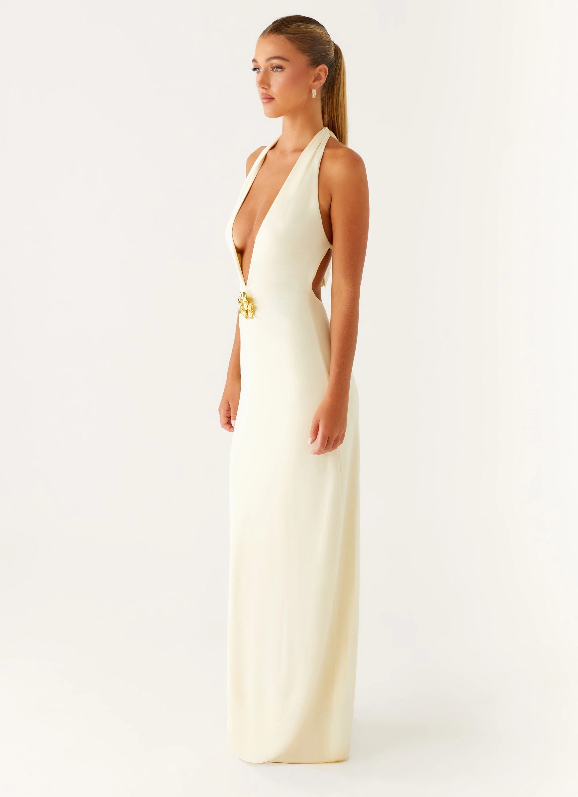 Spirit Maxi Dress - Yellow Glamorous look Sun-Protective