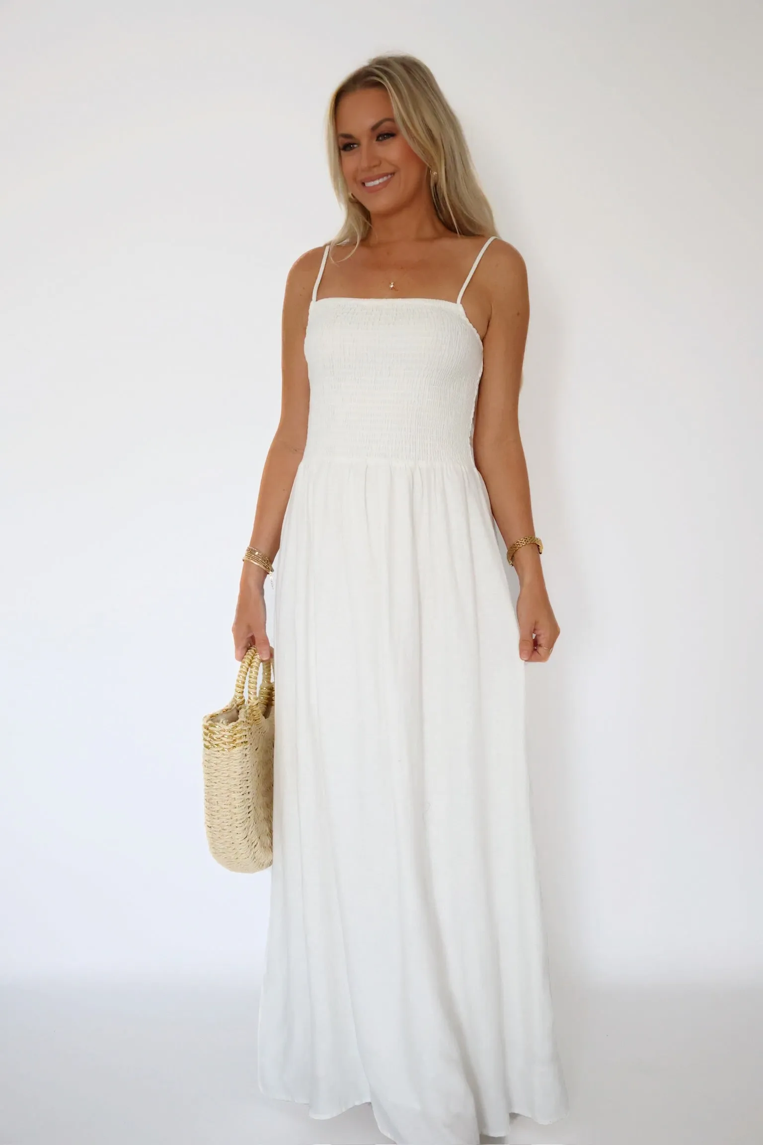 Bayside Linen Maxi Flowing Layers