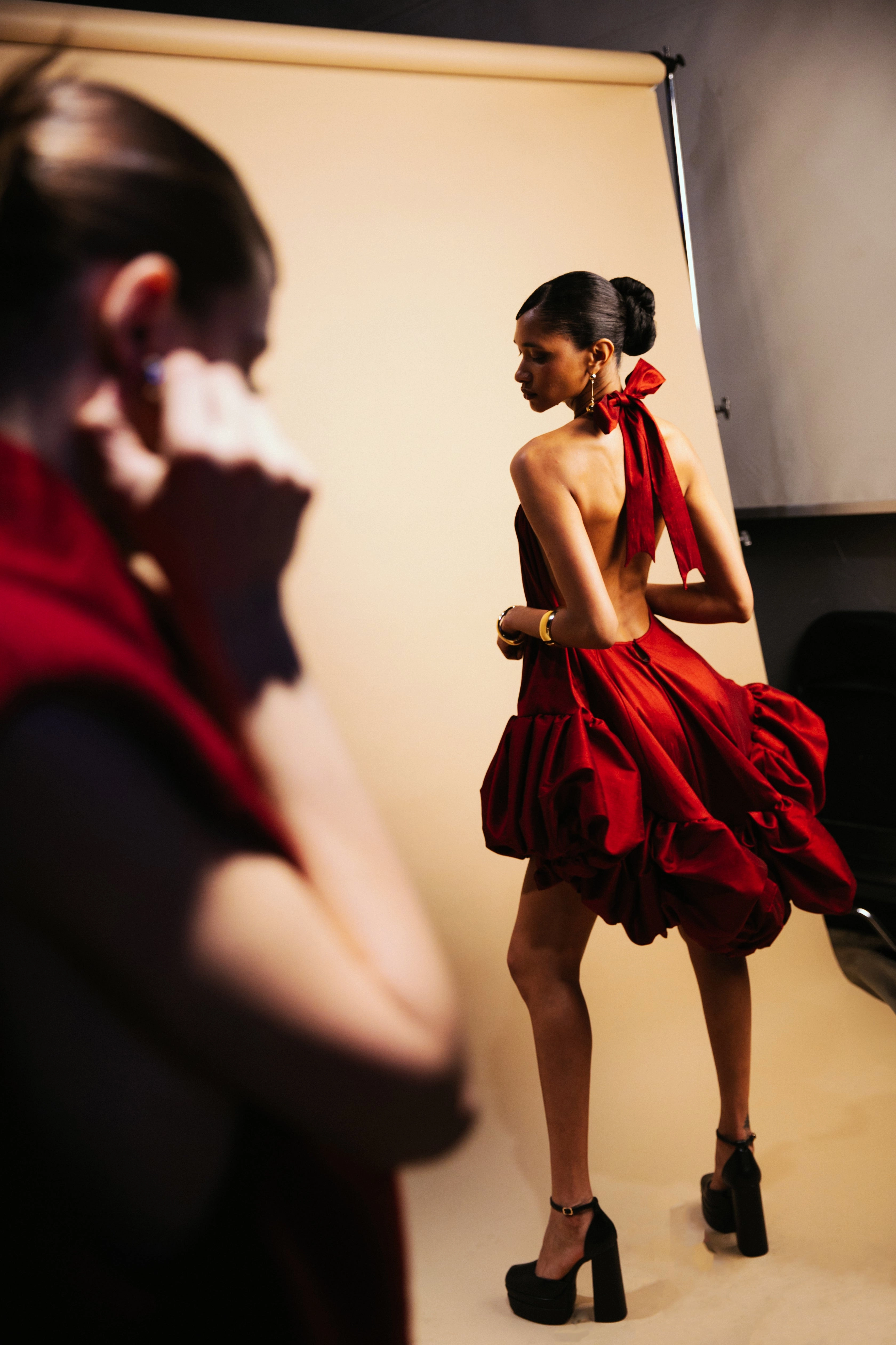 Maya Dress Natural Form Stain-Resistant