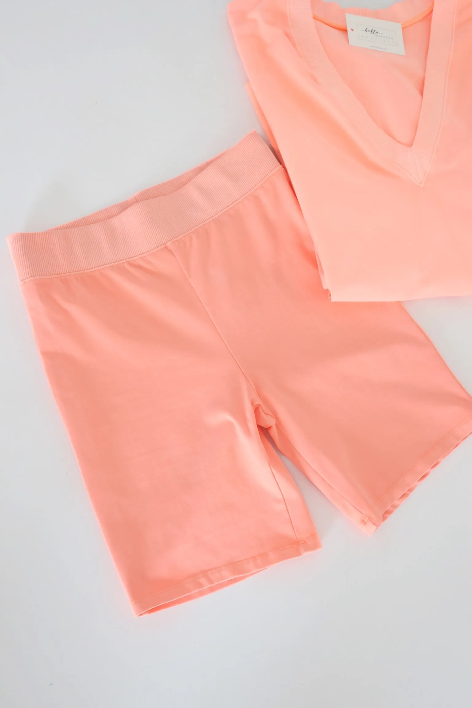 Personal Day Bike Short(FINAL SALE) Flat Lock Stitching Roomy Fit