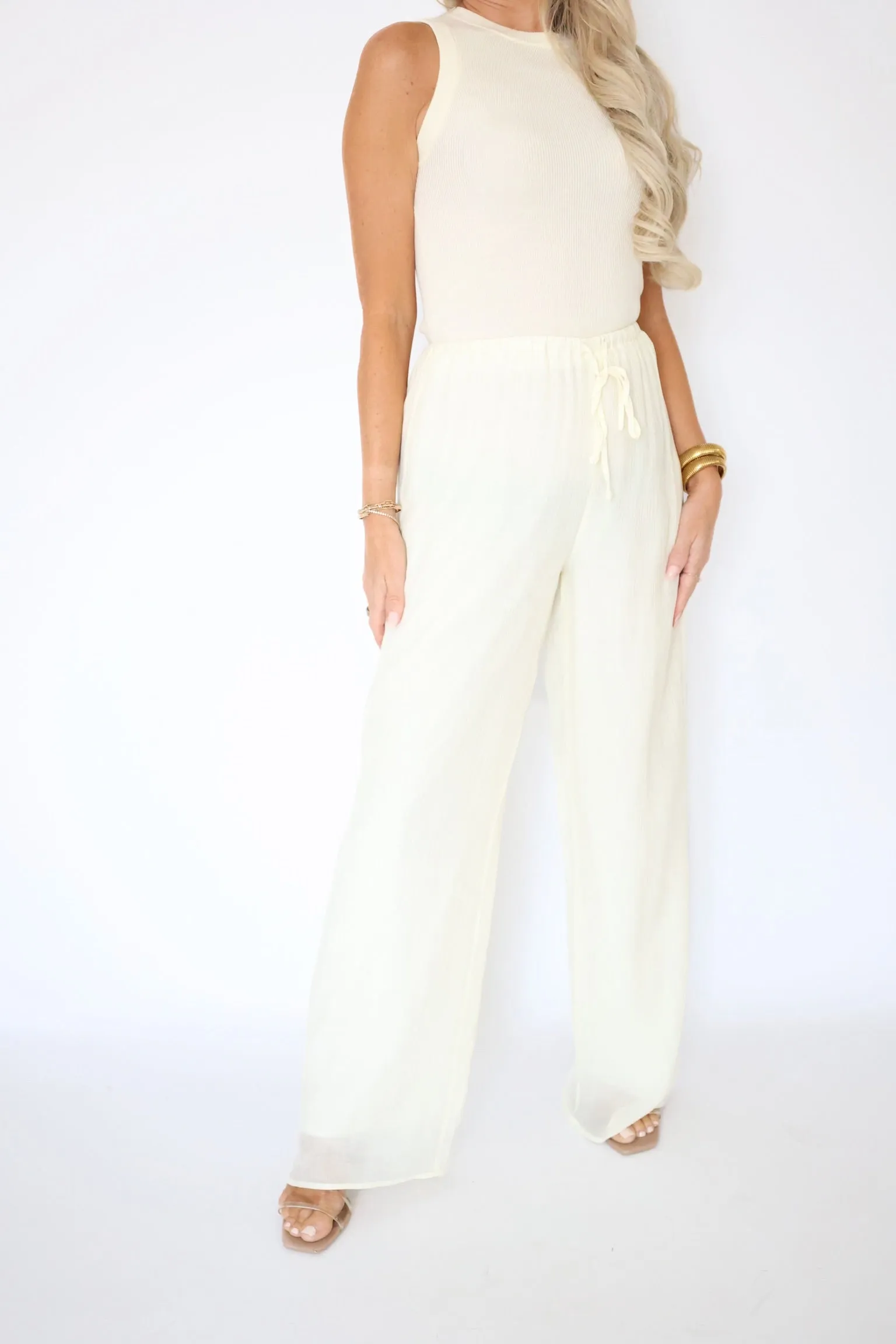 Stylish Cut Layer Comfort Spritz Pant (FINAL SALE)
