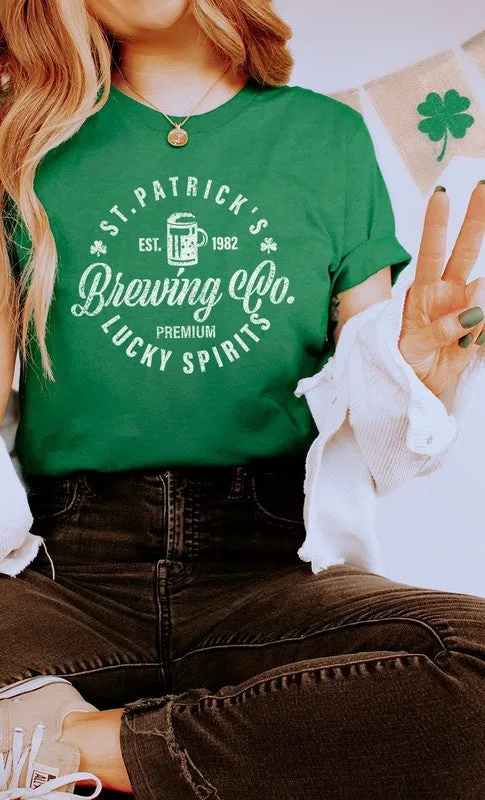 St. Patty's Brew Graphic Tee (FINAL SALE) ReinforcedEdges Airflow Optimized Weave