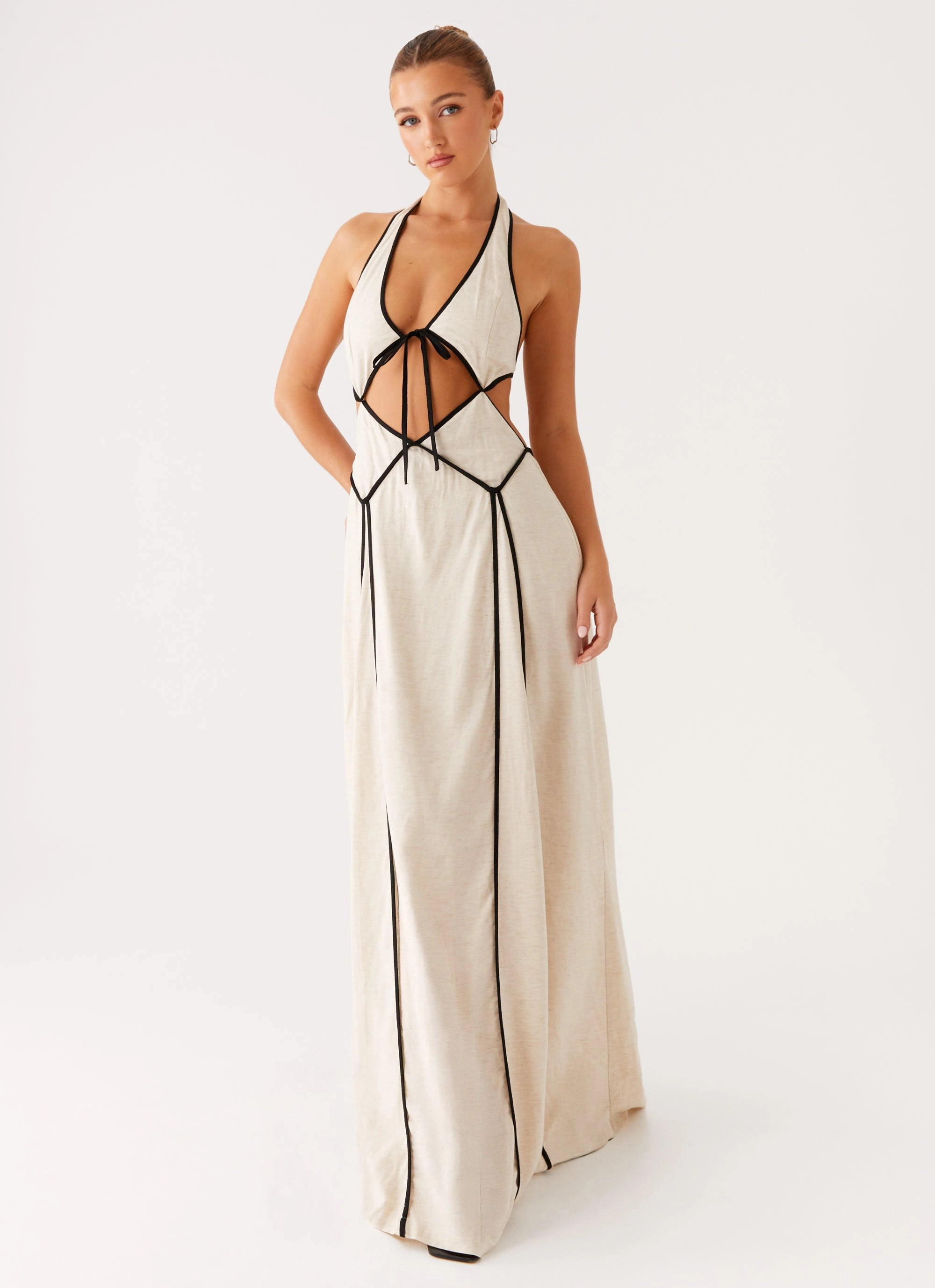 Casual and Stylish Sonnet Maxi Dress - Oatmeal