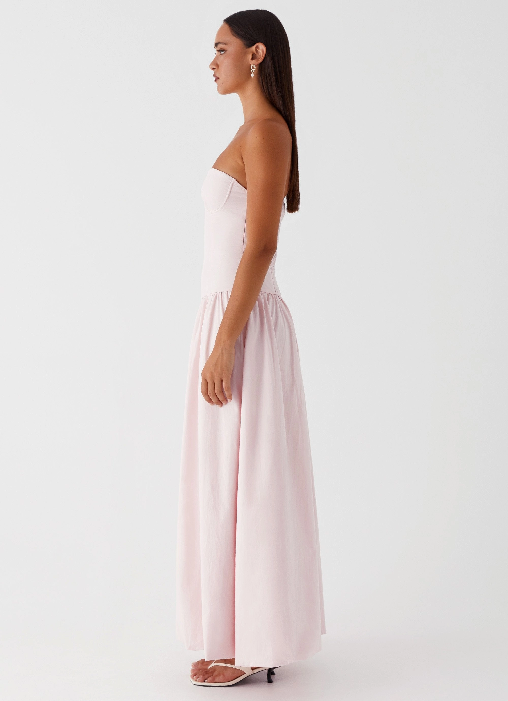 Starla Maxi Dress - Pink Minimalist-Style Wedding guest