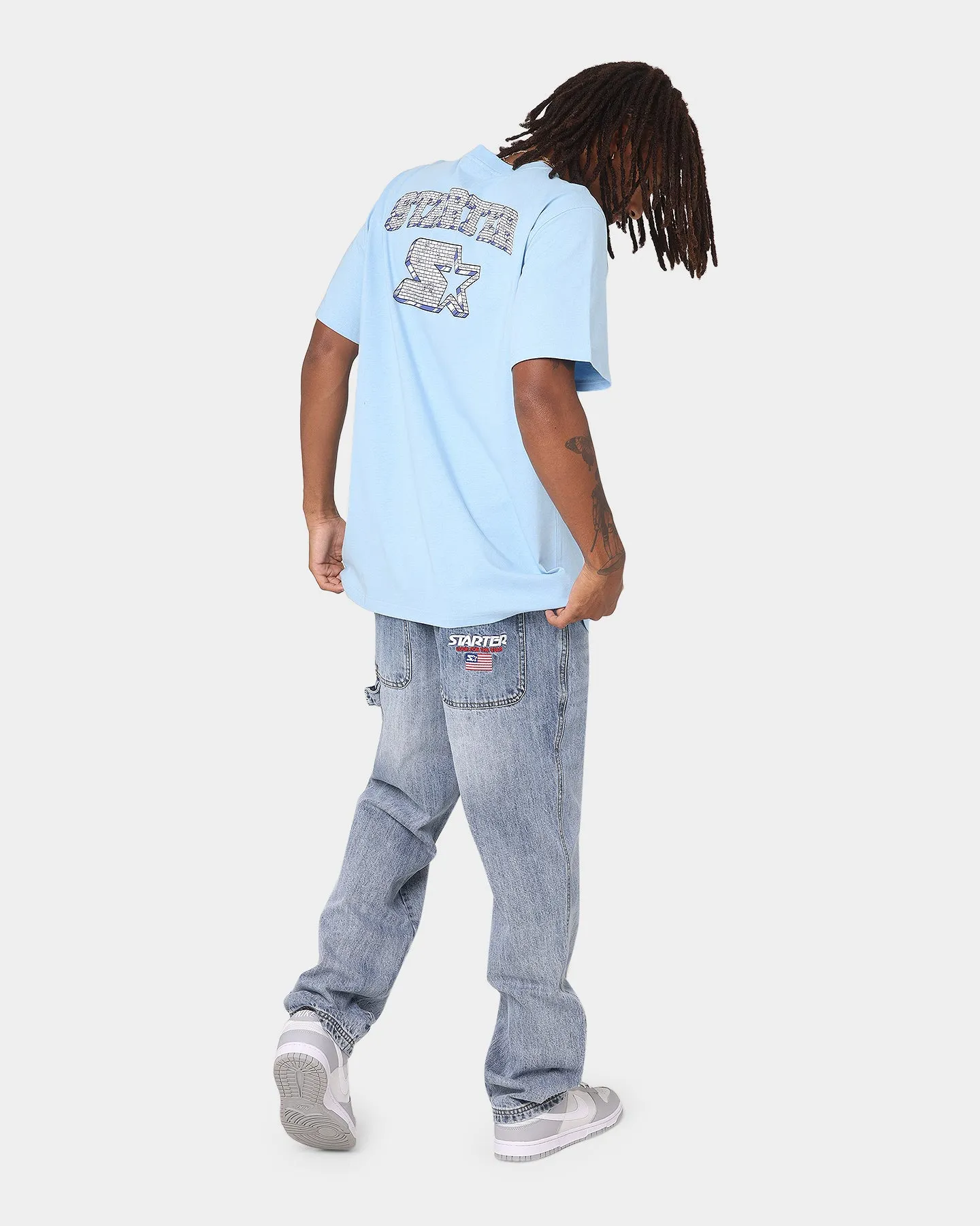 Starter Bricks Short Sleeve T-Shirt Light Blue