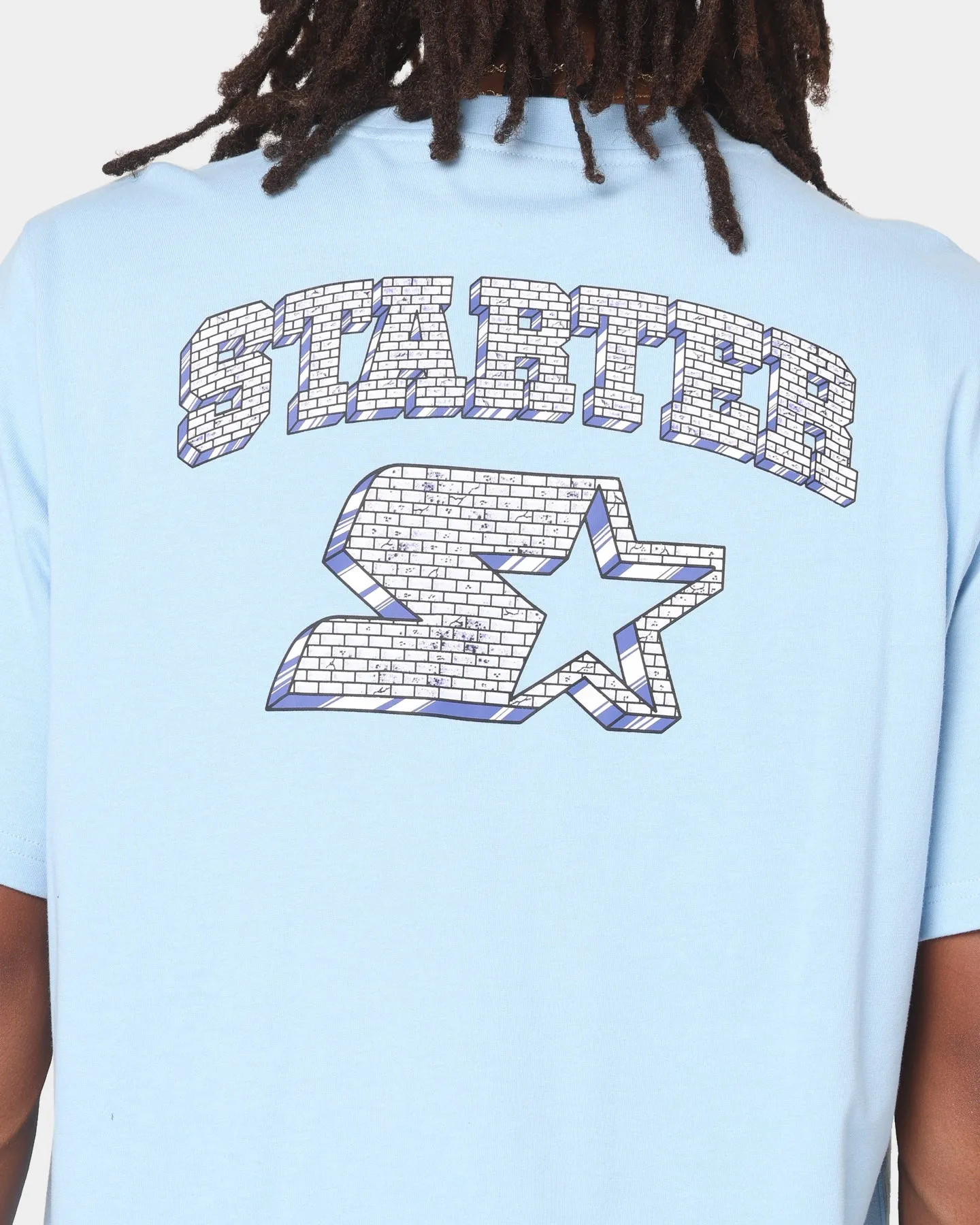 Starter Bricks Short Sleeve T-Shirt Light Blue