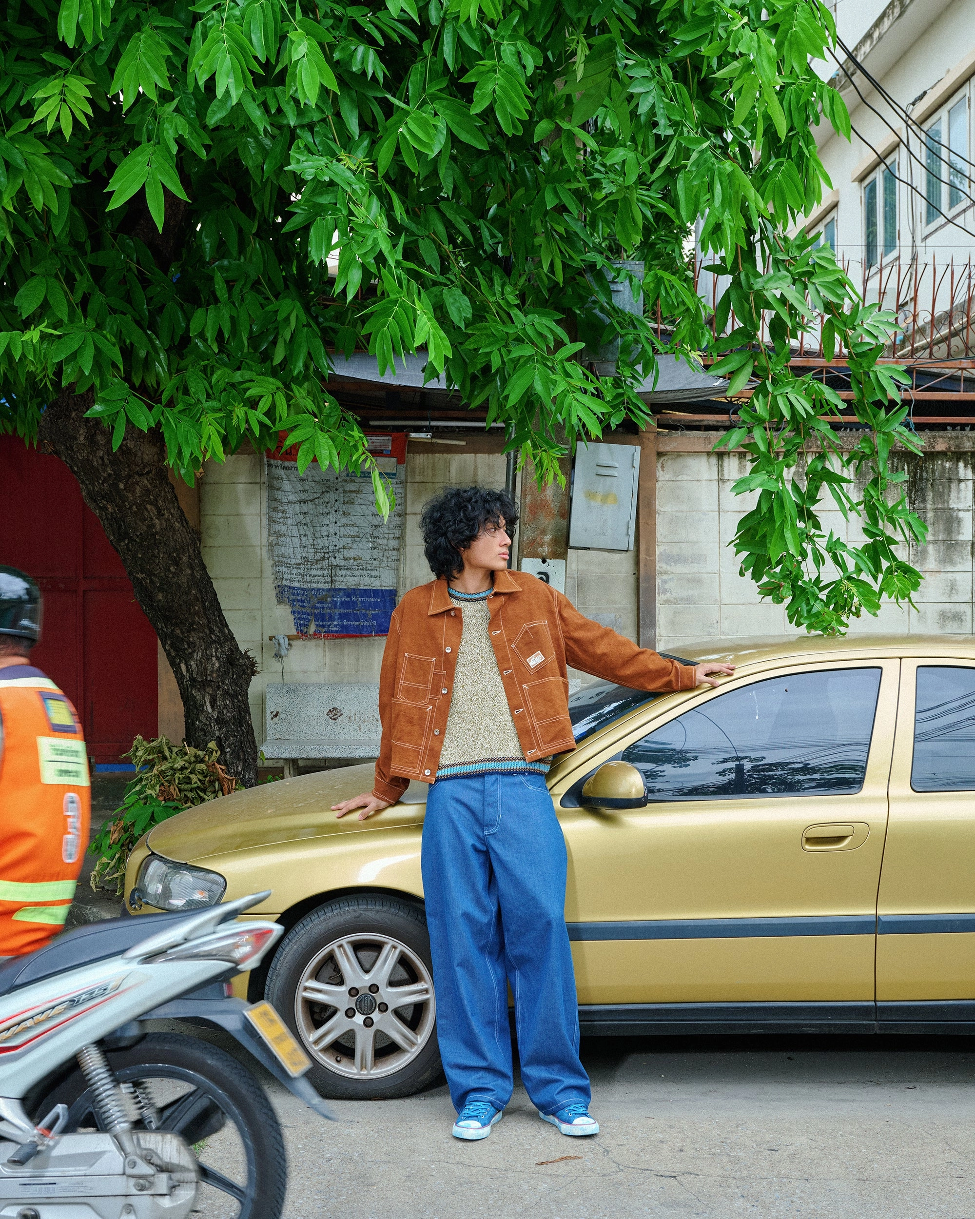 Work Comfort Comfy and Cozy Station Jacket - Brown Wonky-Wear