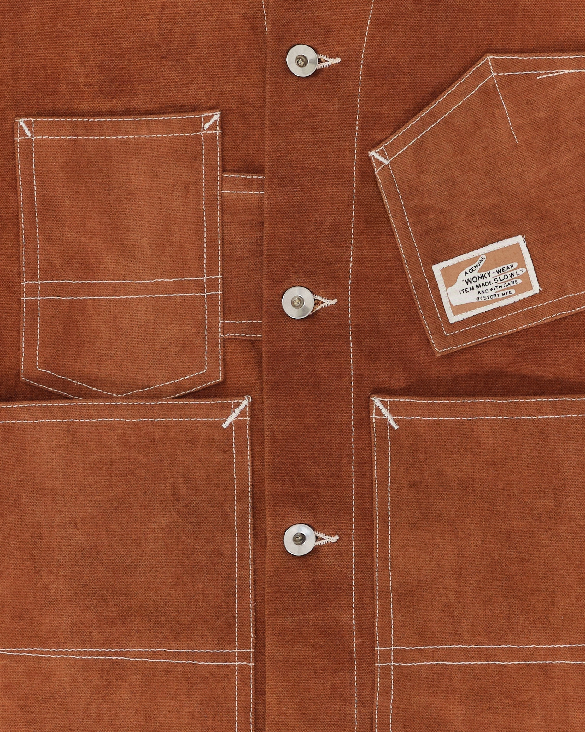 Station Jacket - Brown Wonky-Wear Seasonal Fit Light Finish