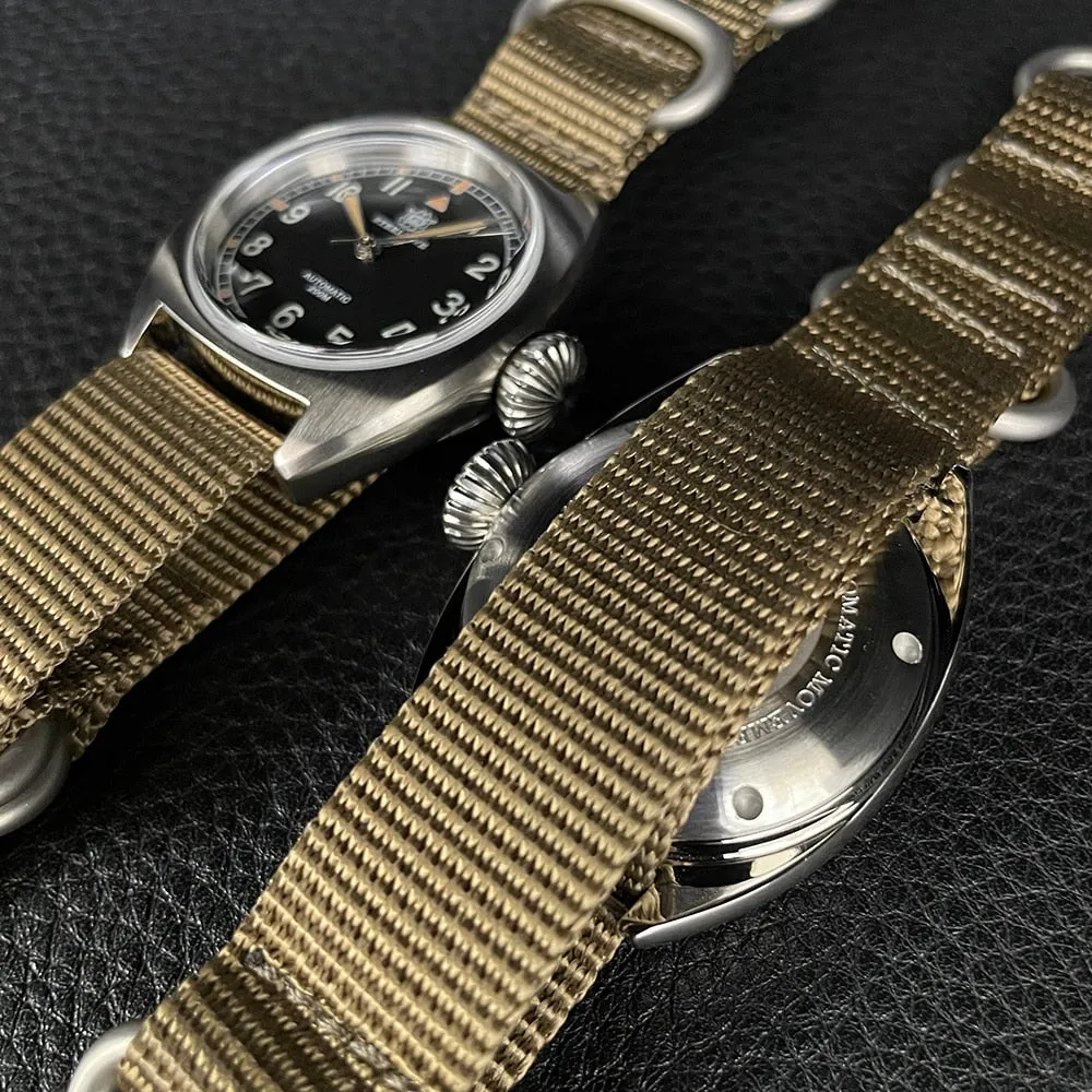 Steeldive SD1907 Automtic British Military W10 Field Watch