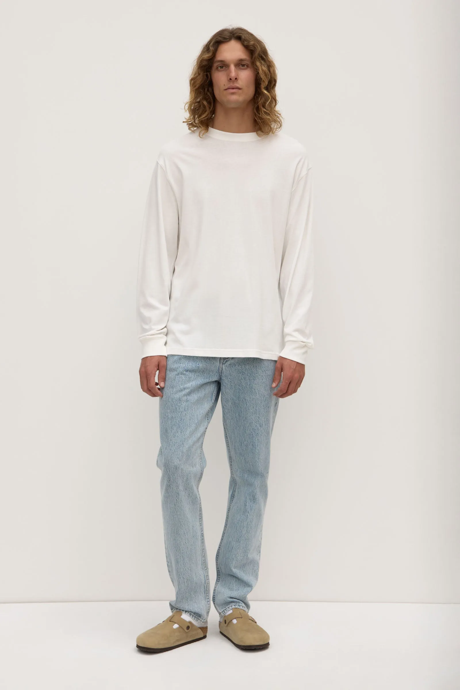 Straight Jean Low Profile Zipper