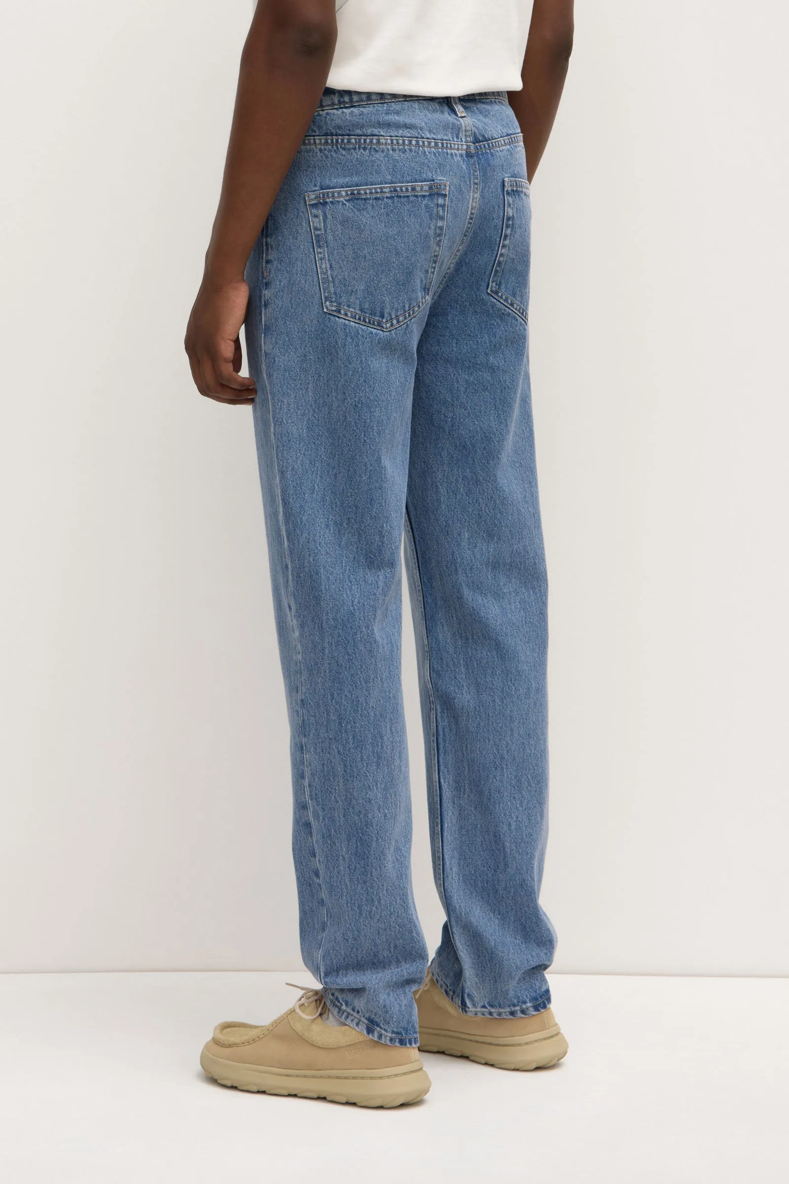 Straight Jean Durable Reinforced Elbows