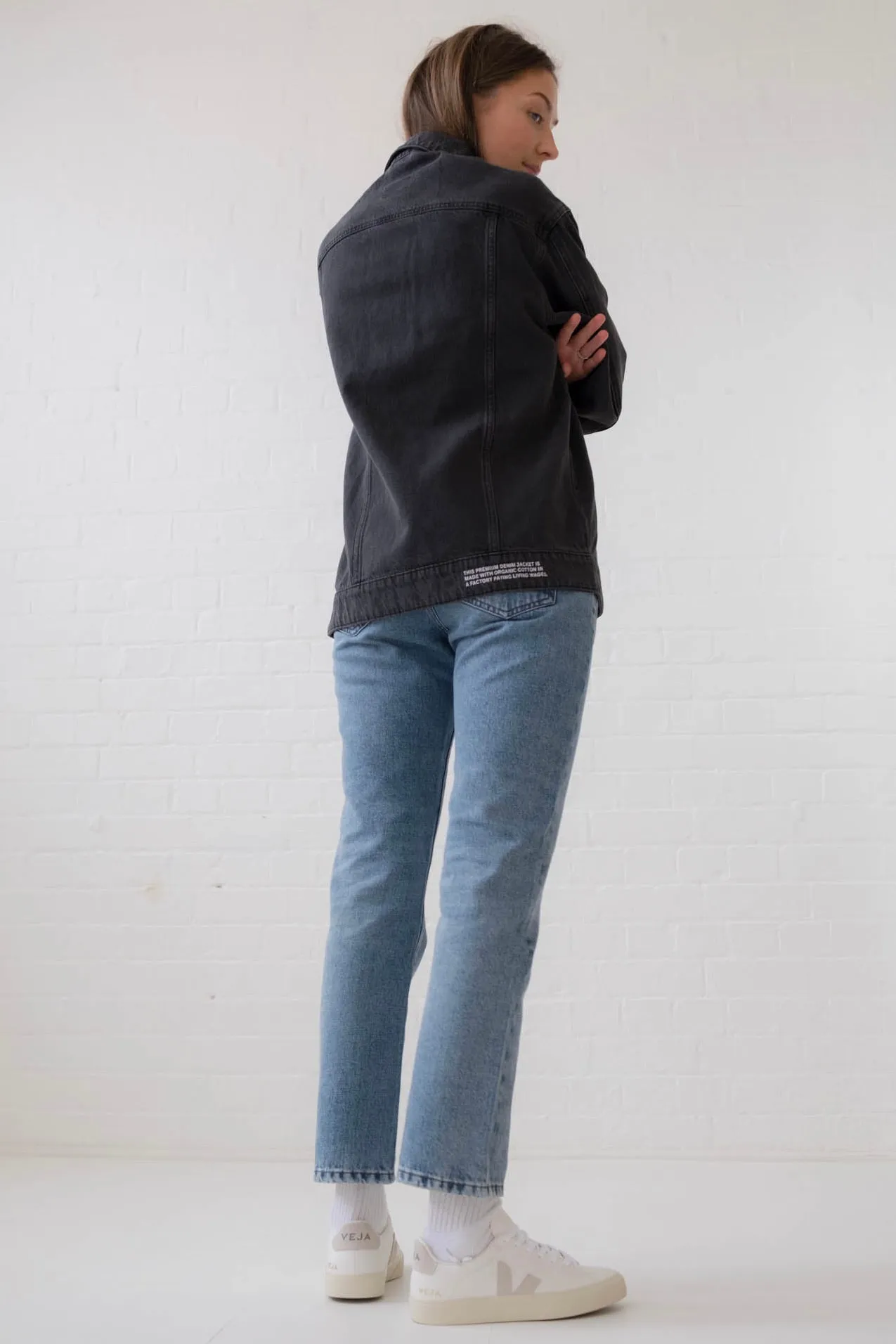 Straight Mid Wash Organic Jeans