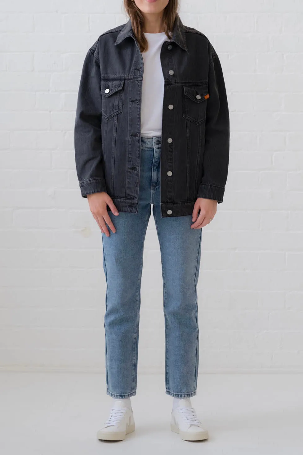Straight Mid Wash Organic Jeans