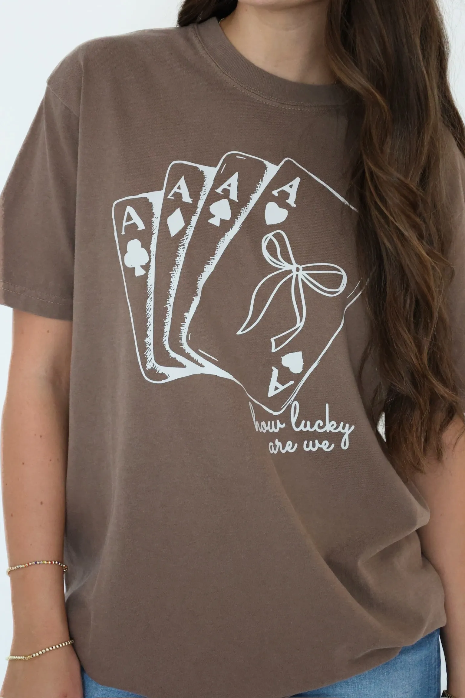 How Lucky Are We Tee MoistureWickingTechnology