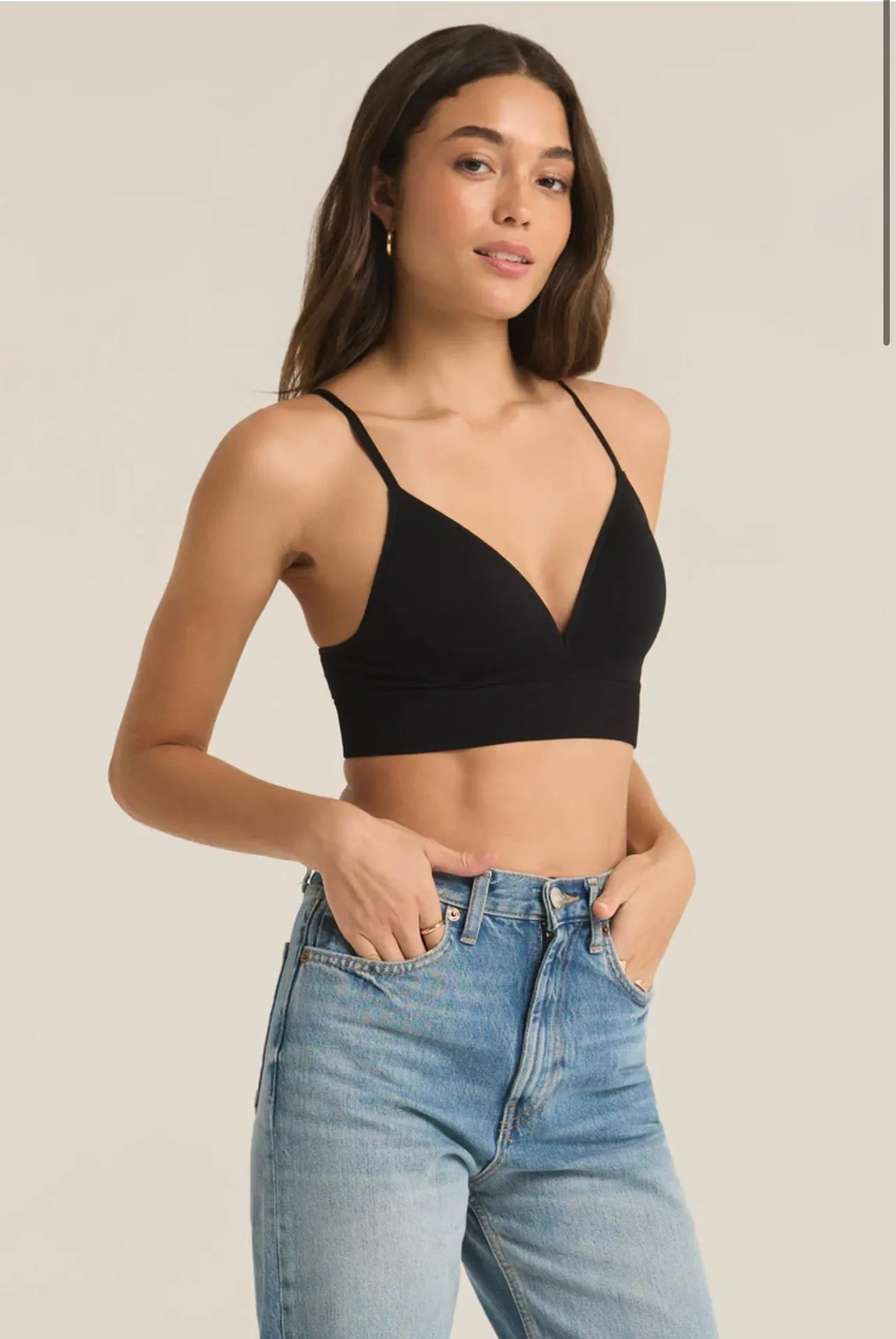 Sophia T-Shirt Bra - Black AthleisureInspired