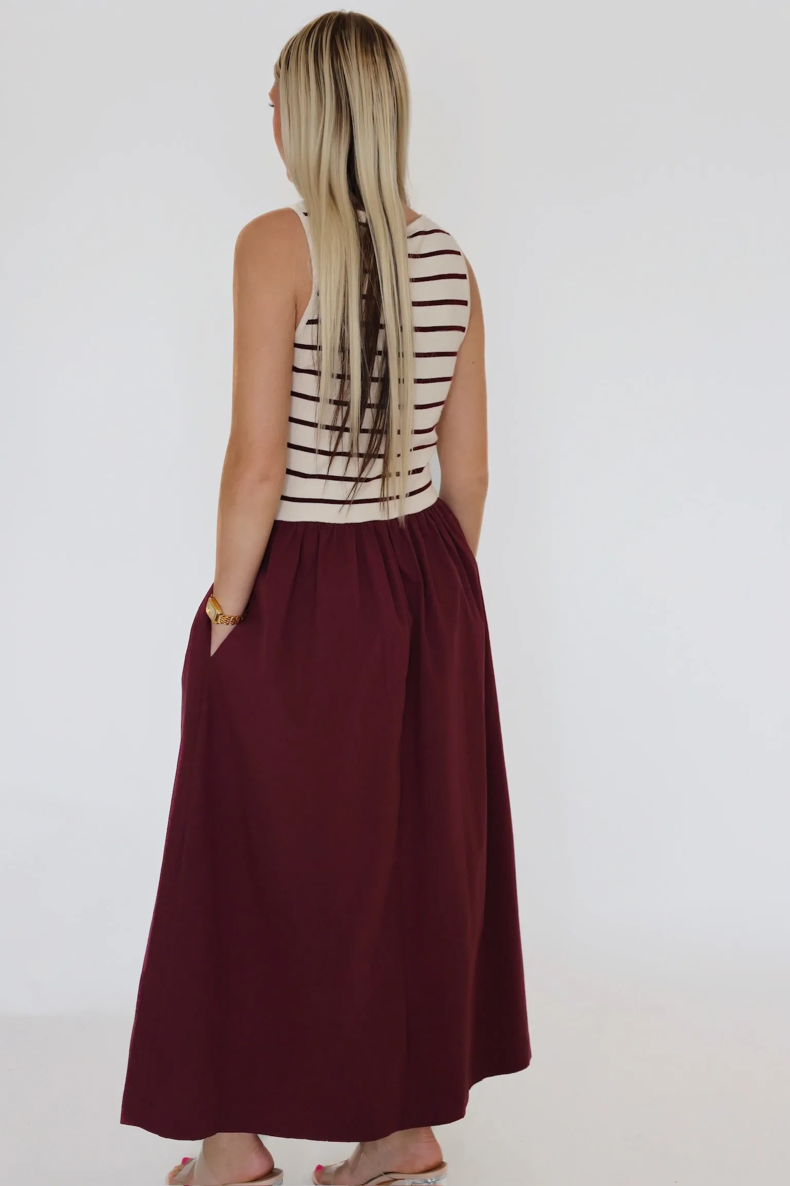 Morgan Dress Minimal Motion Soft Flow