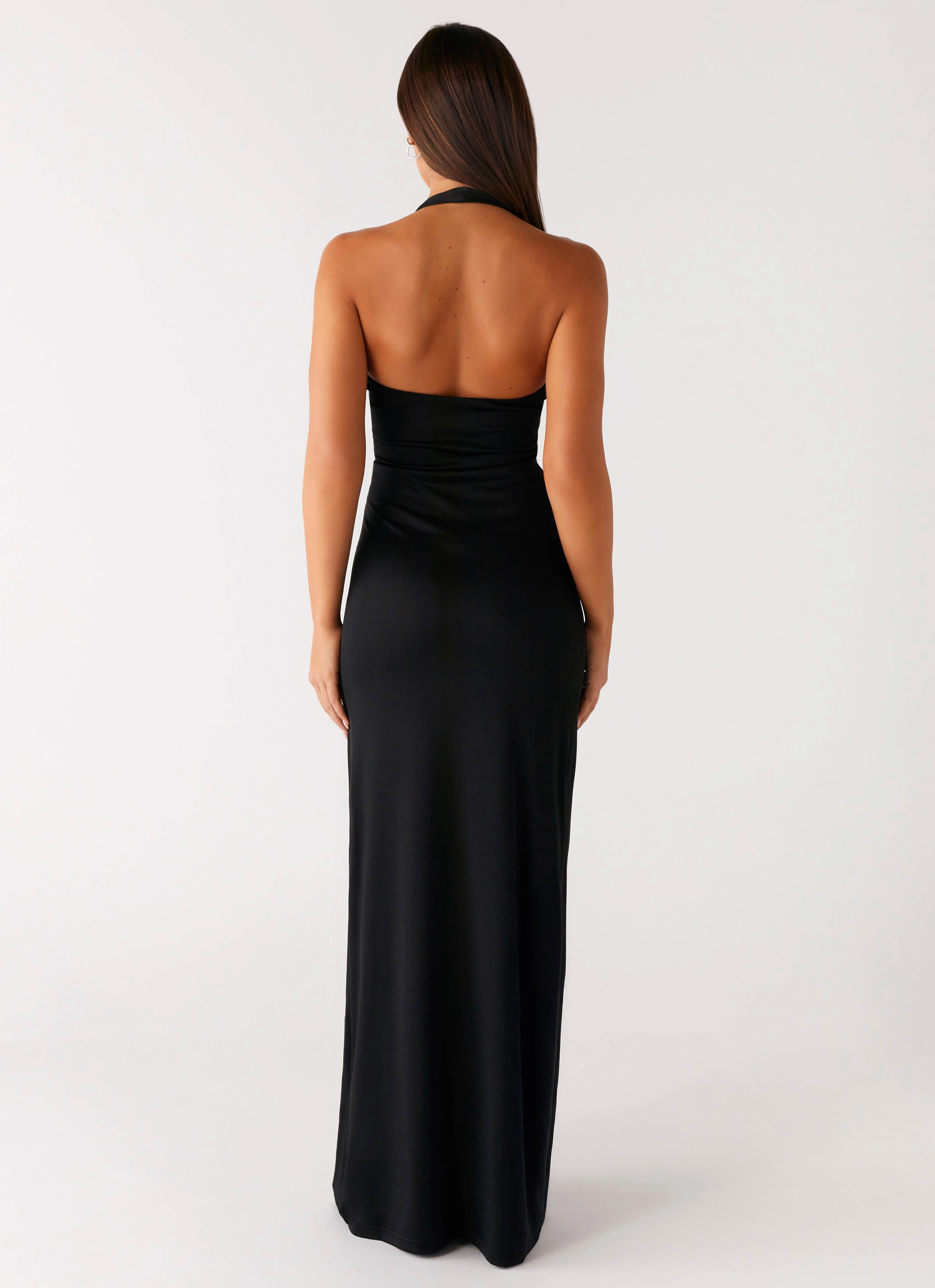 Midnight Dreams Maxi Dress - Black Polished Style