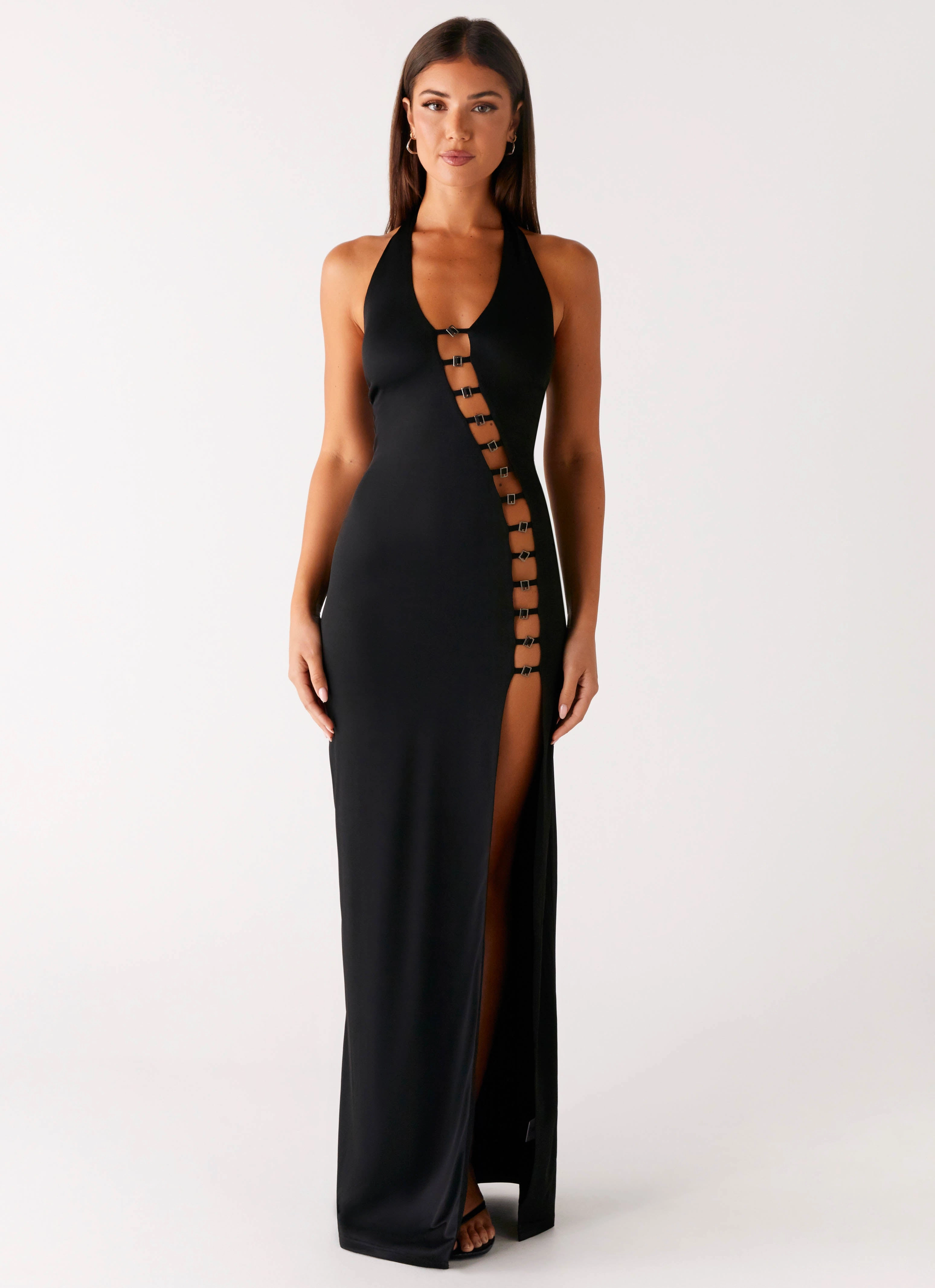 Midnight Dreams Maxi Dress - Black Smart Casual Wear