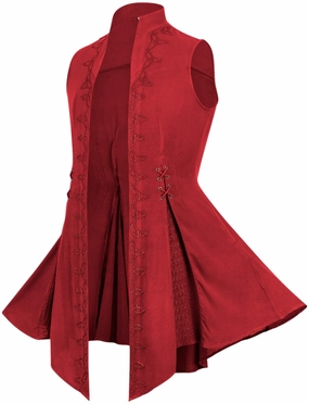 Trystan Limited Edition Poppy Red WrinkleResistantTextile