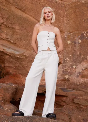 Midnight City Suit Pants - Pebble Wrinkle Resistant Weave