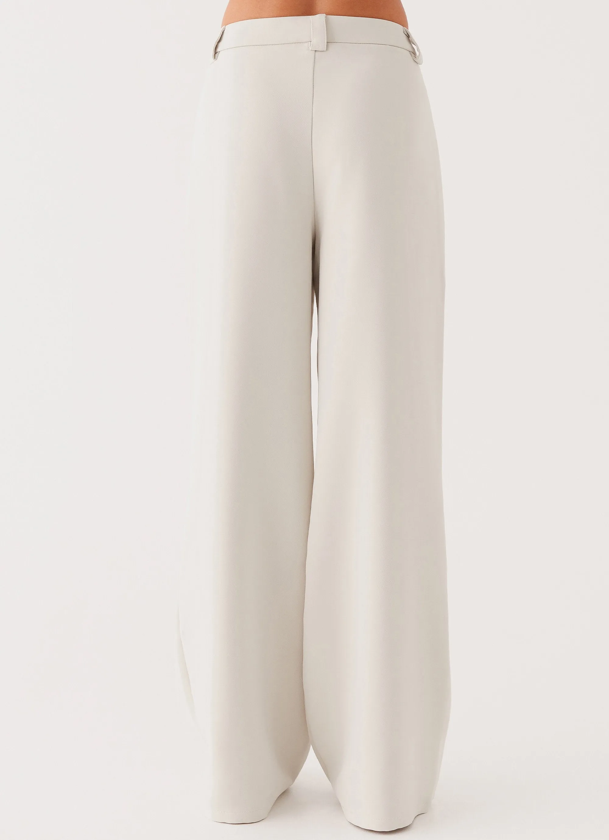 Flexible Knit Fabric Thermal Insulation Tech Midnight City Suit Pants - Pebble