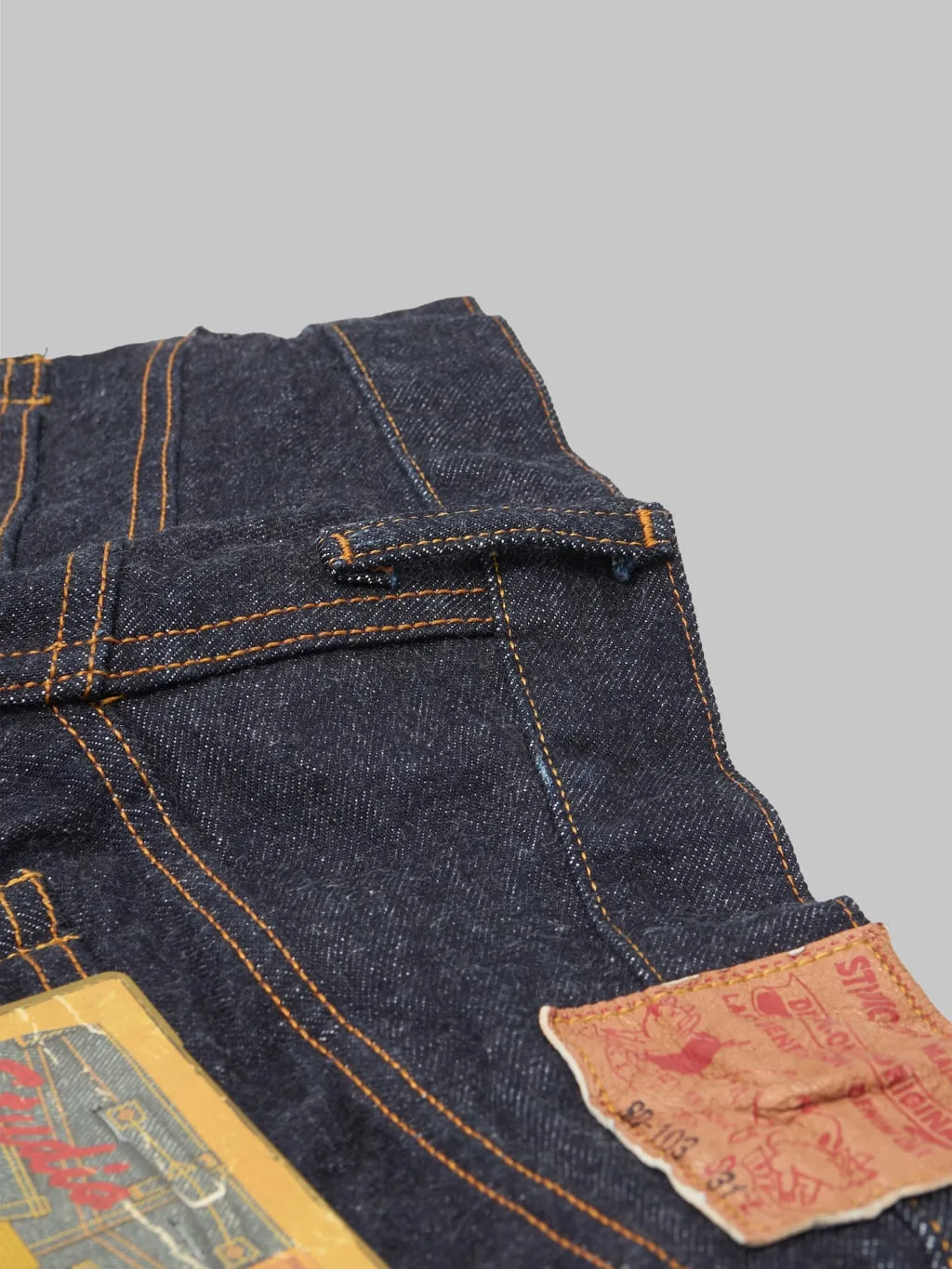 Studio D'Artisan SD-103 15oz Tight Straight Jeans