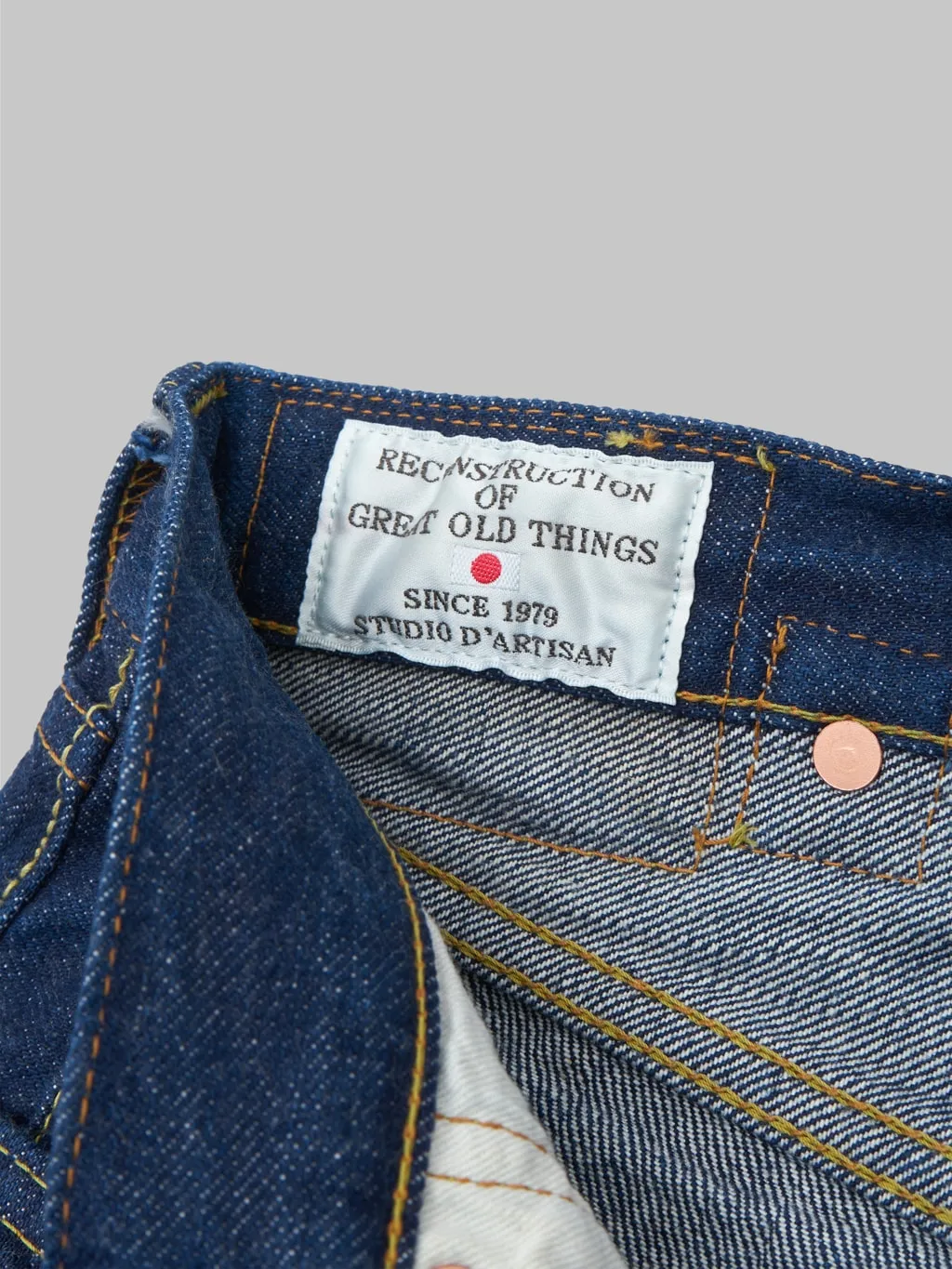 Studio D'Artisan SD-D01 "The Origin" 15oz Regular Straight Jeans