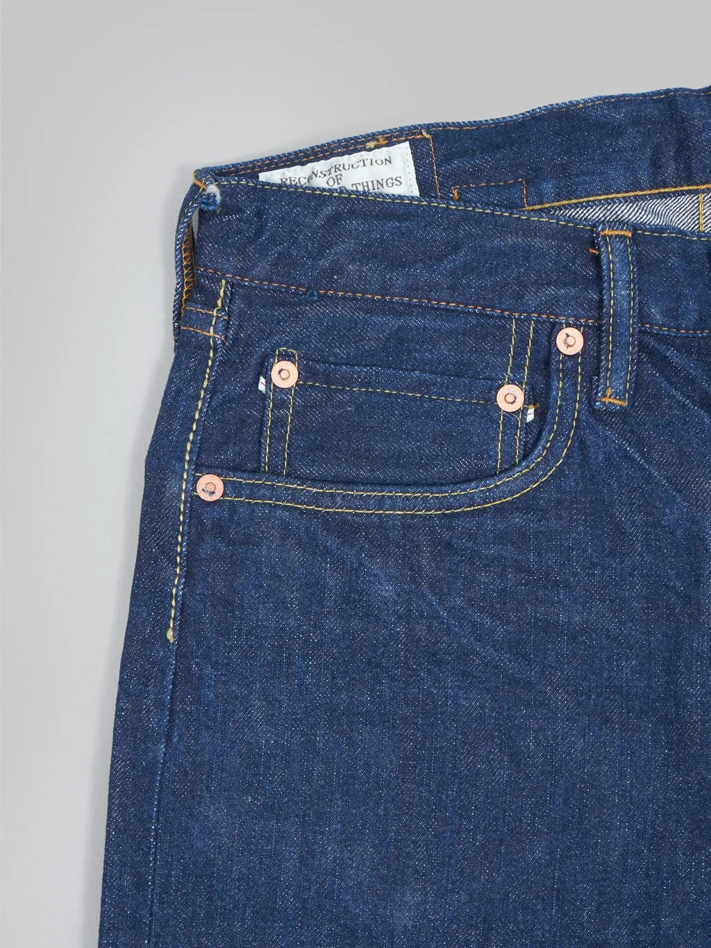 Studio D'Artisan SD-D01 "The Origin" 15oz Regular Straight Jeans