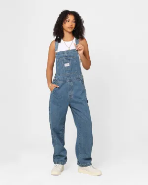 Stussy Women's Nevada Denim Overalls Indigo Denim