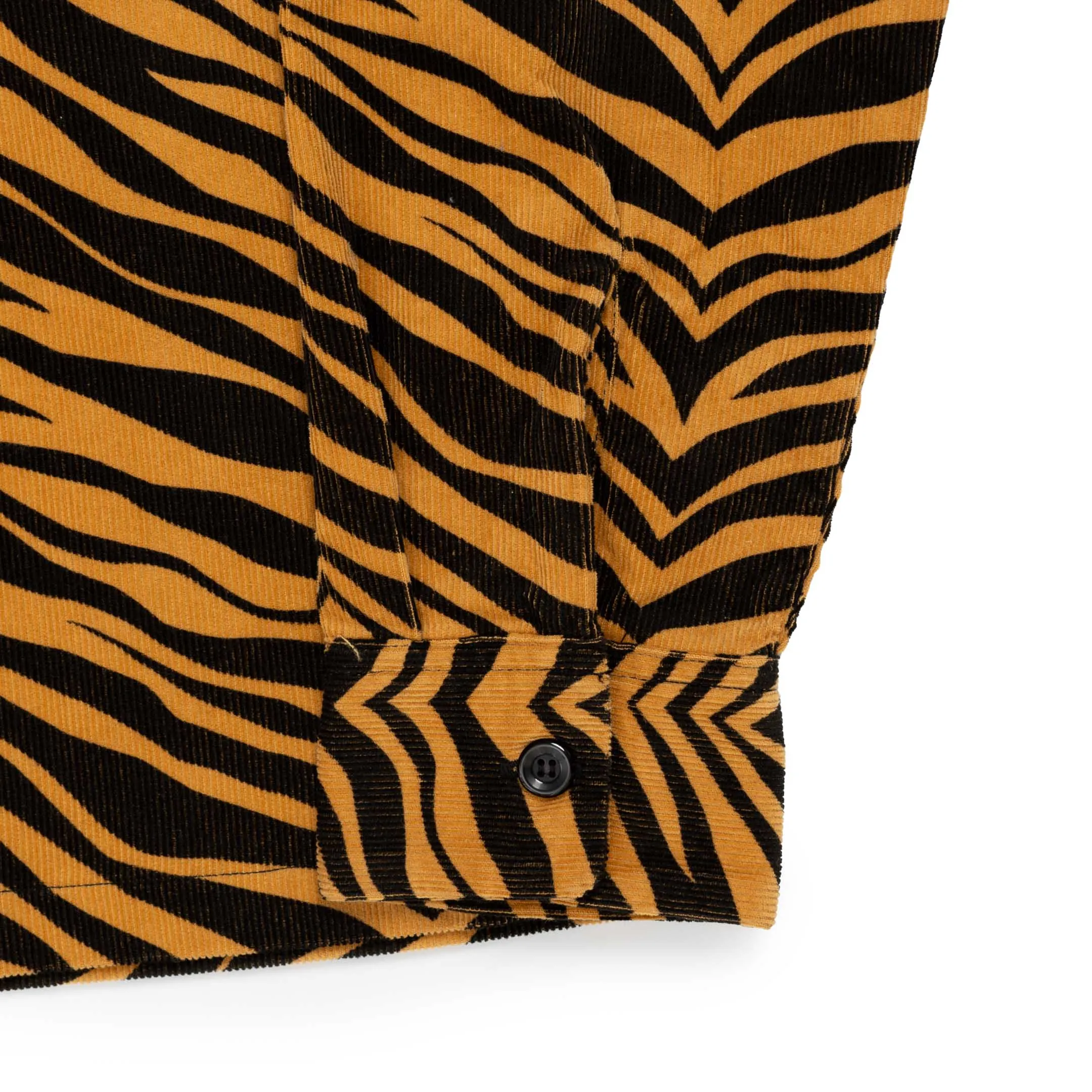 Style Eyes Zebra Corduroy Shirt Light Brown
