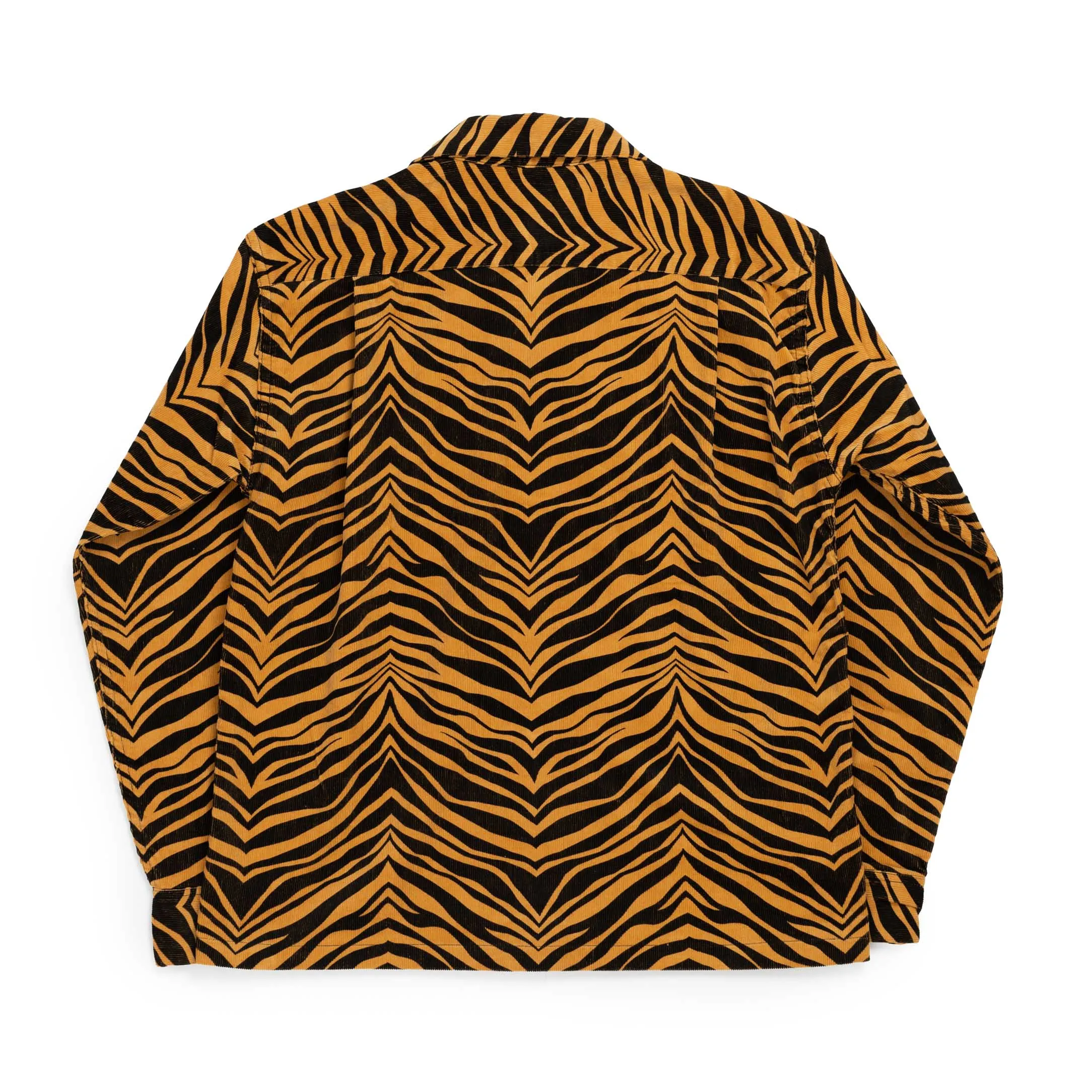 Style Eyes Zebra Corduroy Shirt Light Brown