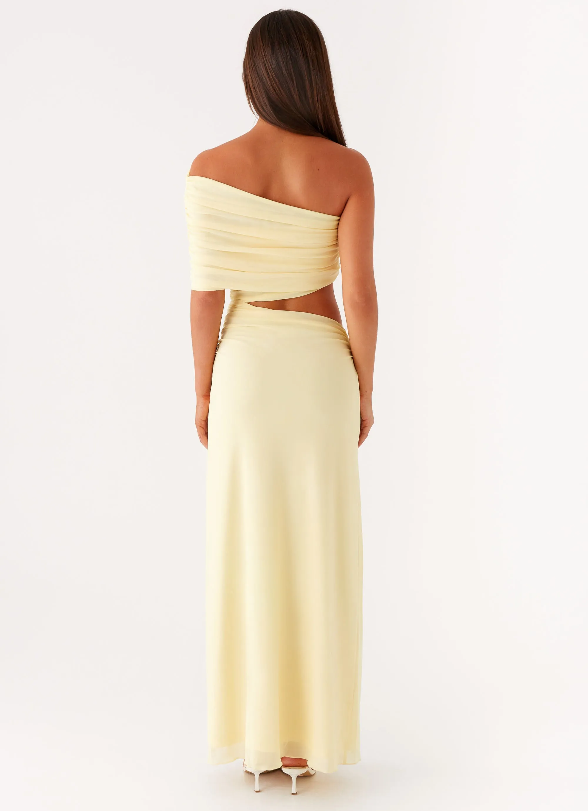 Gillian Maxi Dress - Yellow boho vibe
