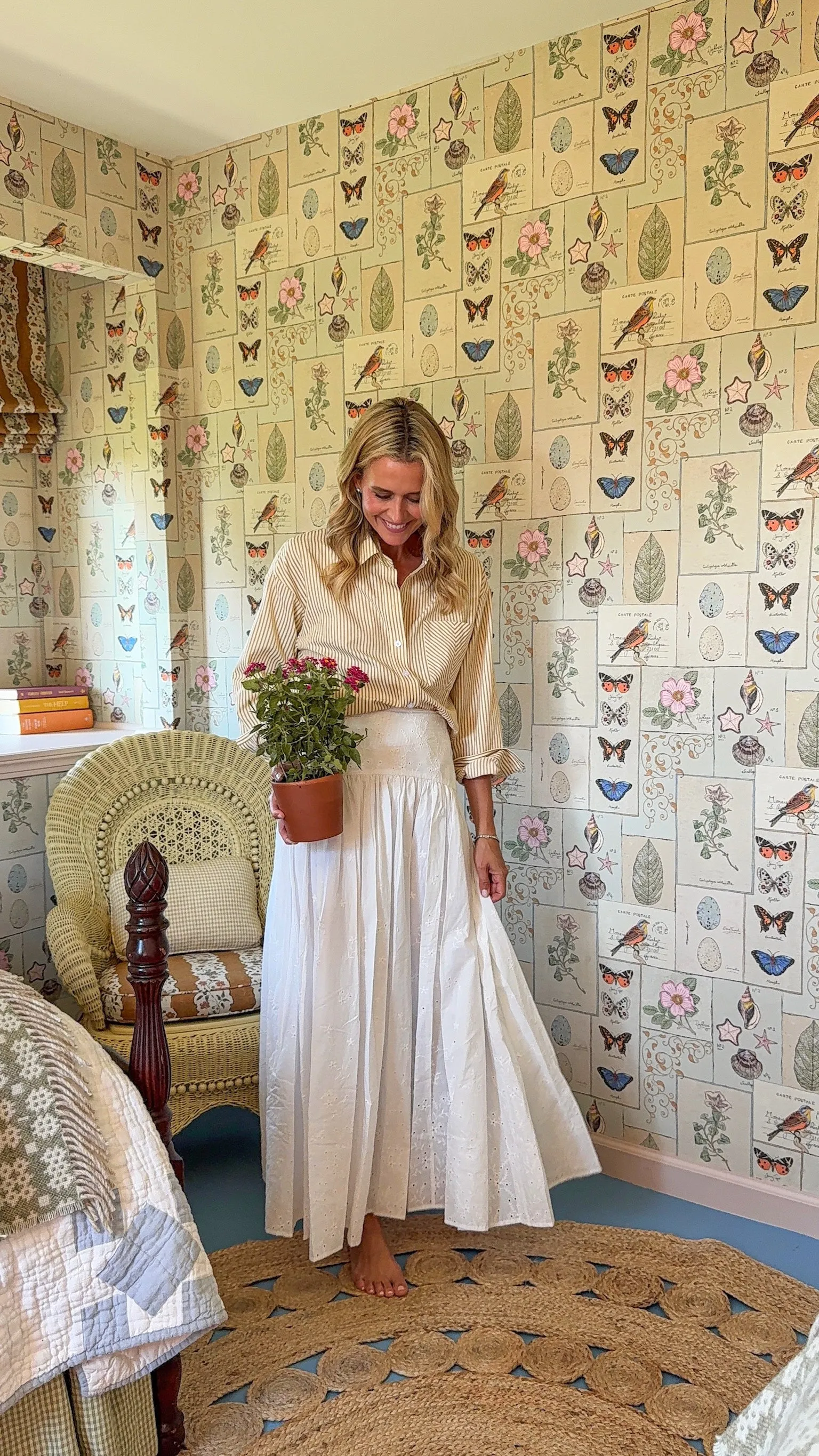 MASON'S DAUGHTER | the Matthew Shirt, Mustard Striped LowProfileStitching