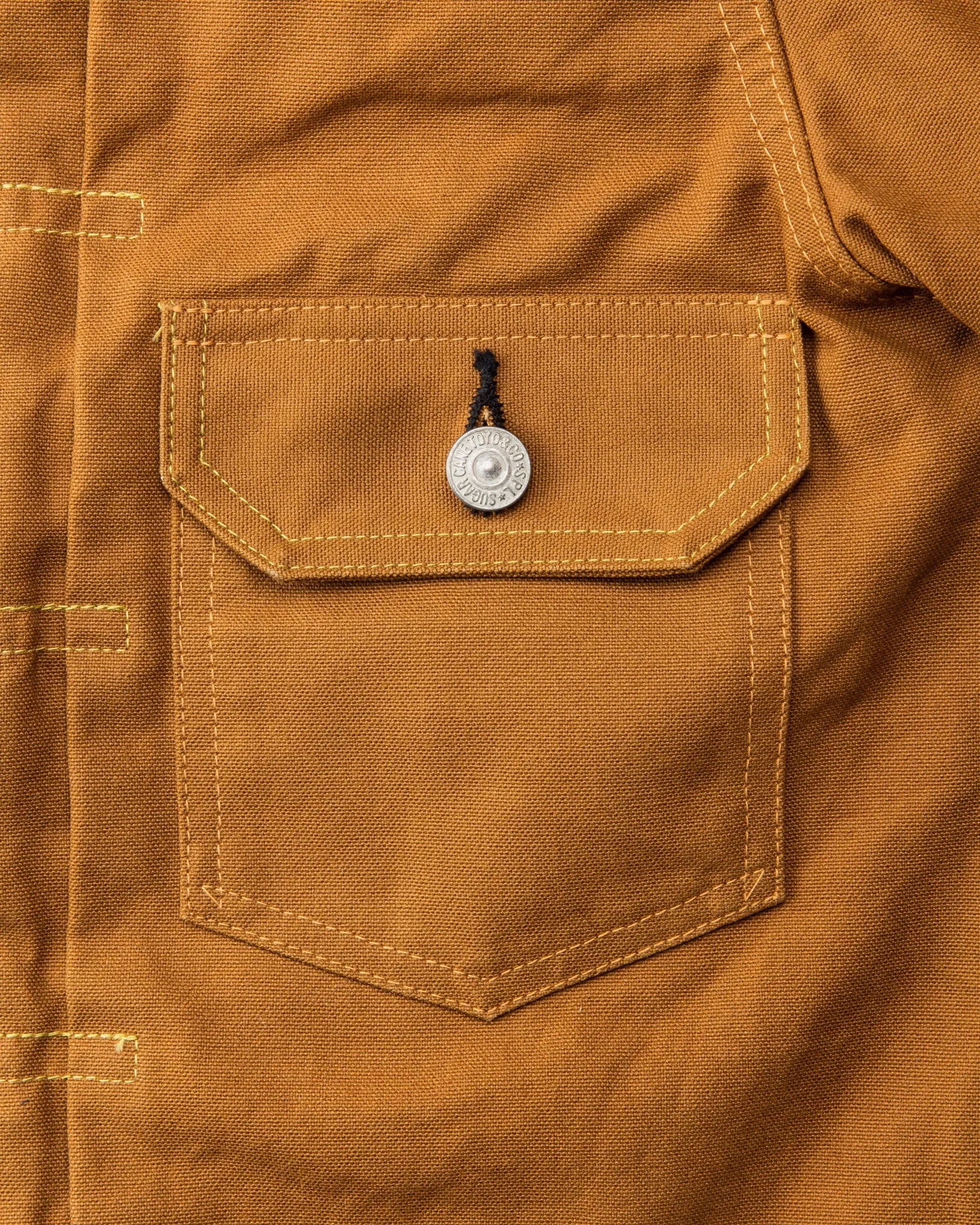 Sugar Cane & Co. 1953 Type 2 Jacket 13oz Brown Duck SC14602