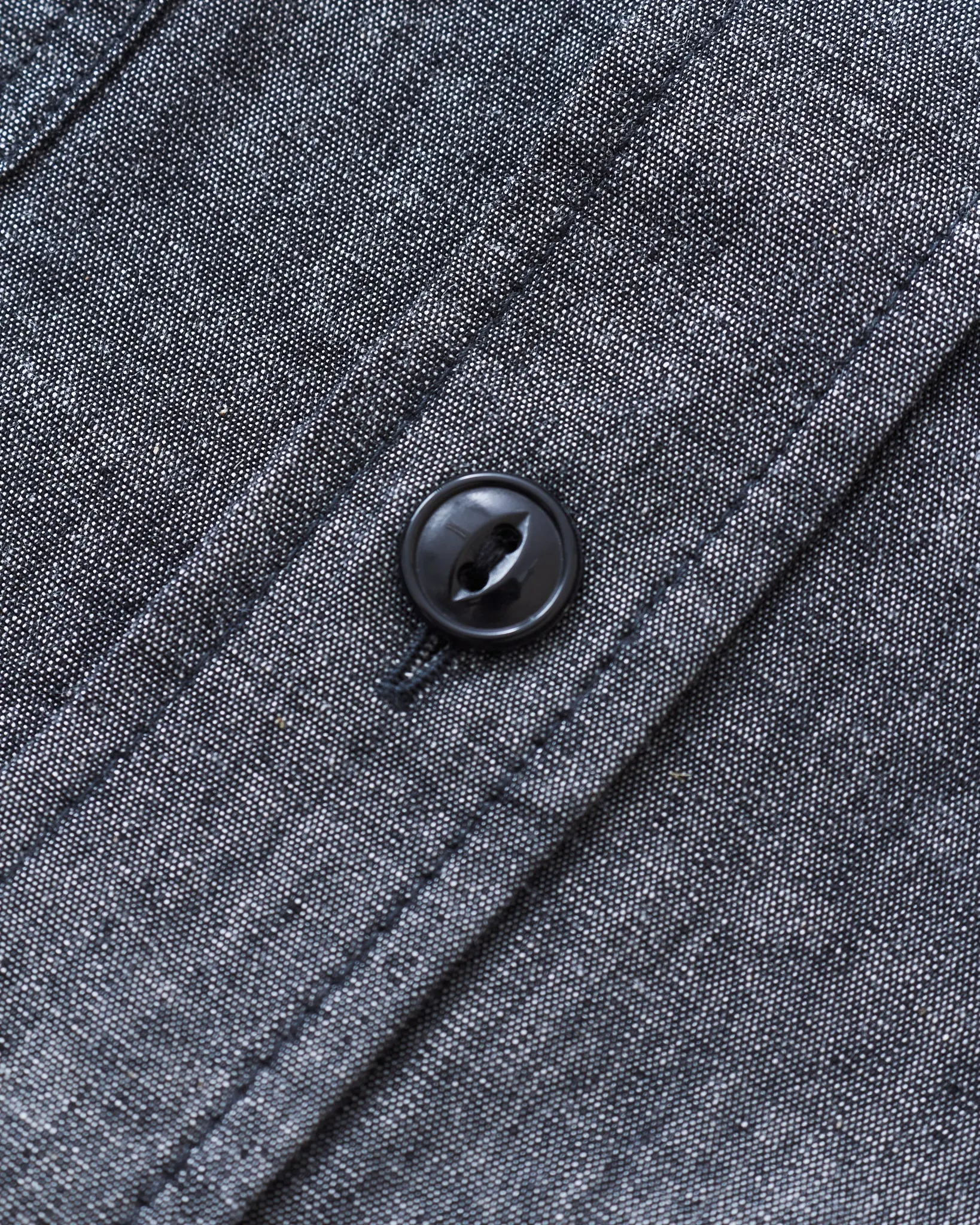 Sugar Cane & Co. Black Chambray Work Shirt SC29159