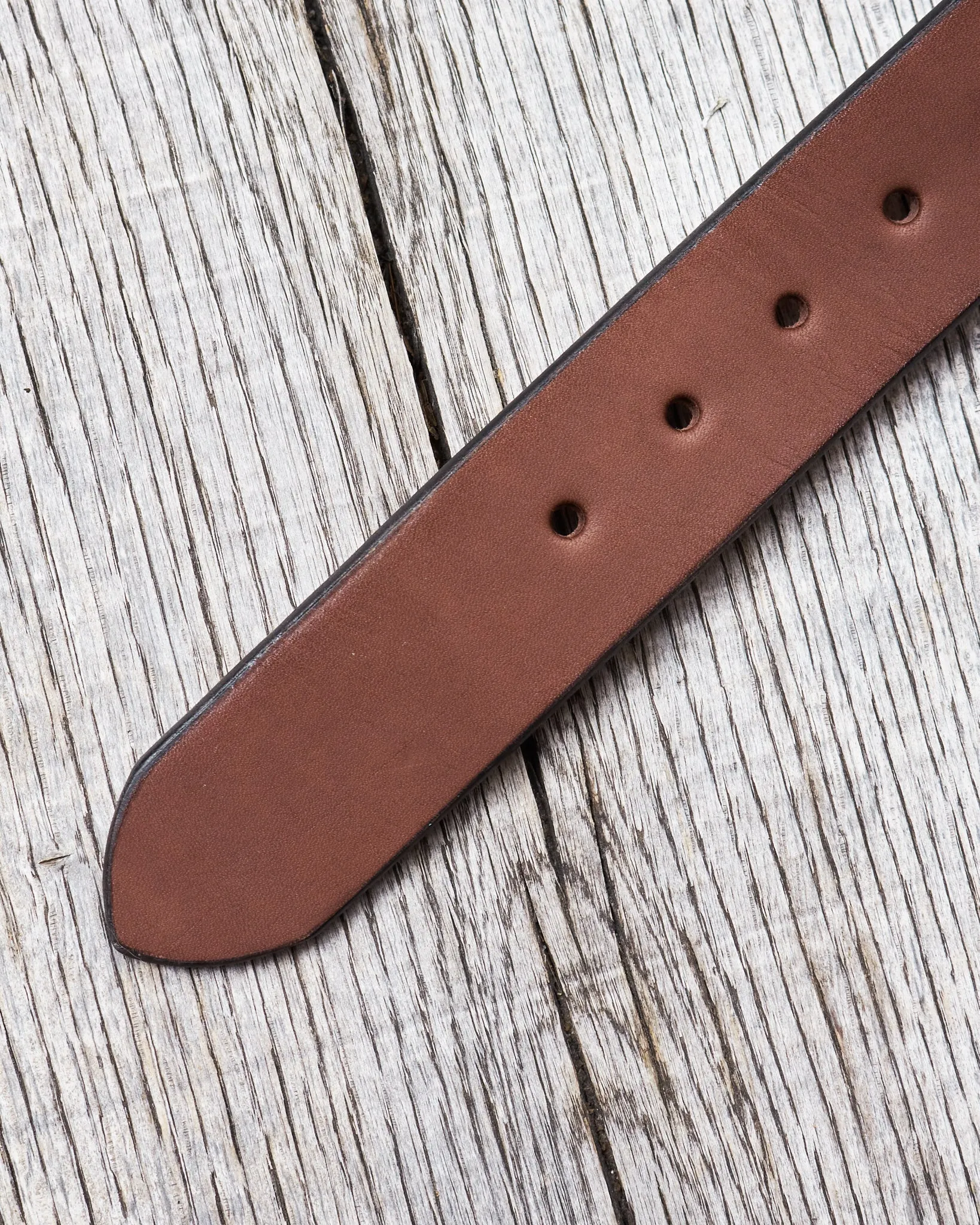 Sugar Cane & Co. Brown Leather Belt SC02320