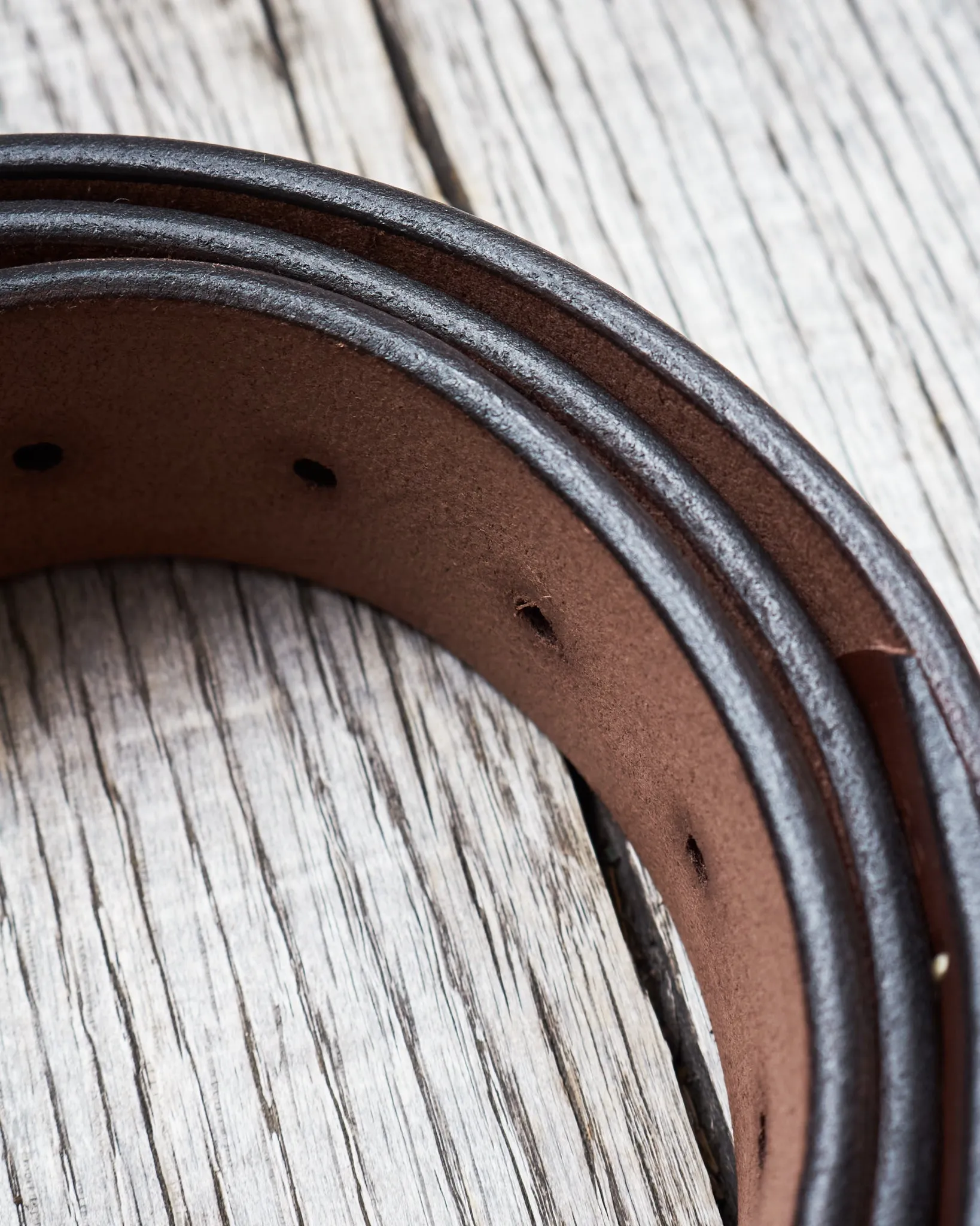 Sugar Cane & Co. Brown Leather Belt SC02320