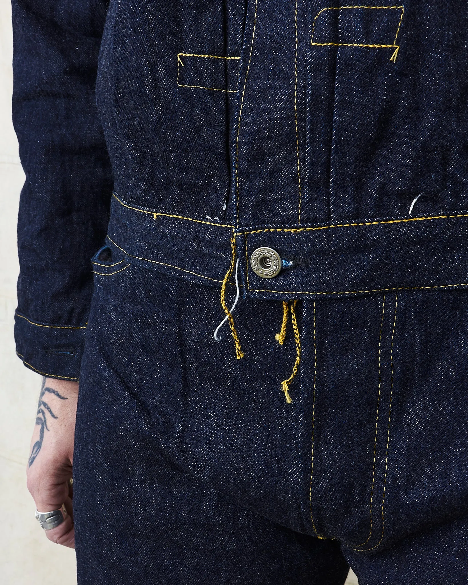 Sugar Cane & Co. Super "Denim" Collectibles #08 1943 Denim Blouse One Wash SC19008